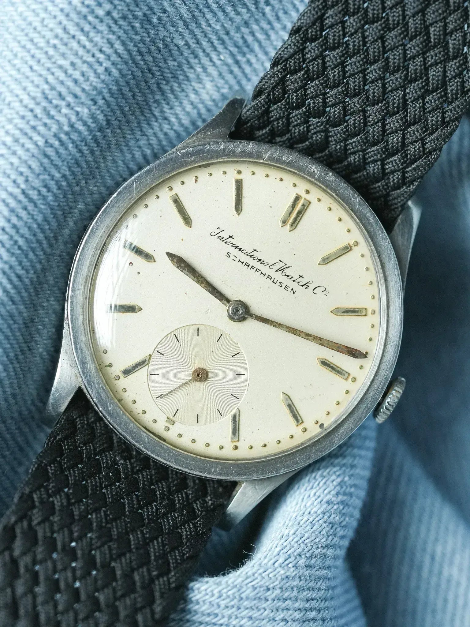 Montre IWC Calatrava Vintage - Acier Homme (1946) - Atelier Victor