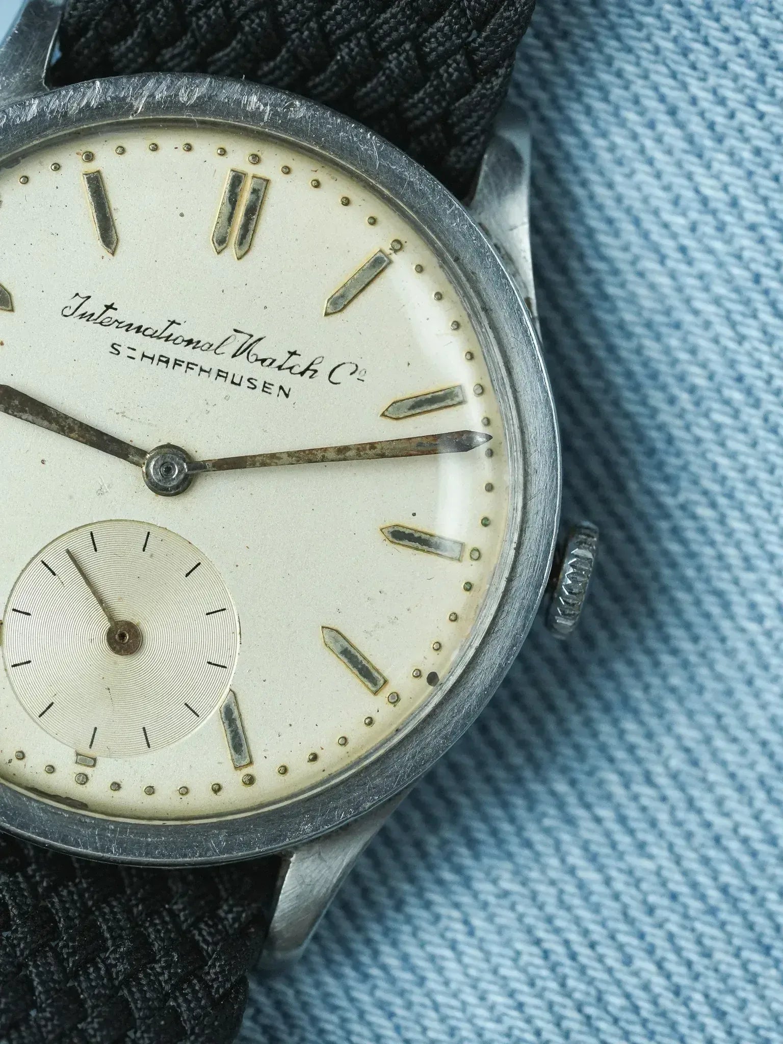 Montre IWC Calatrava Vintage - Acier Homme (1946) - Atelier Victor