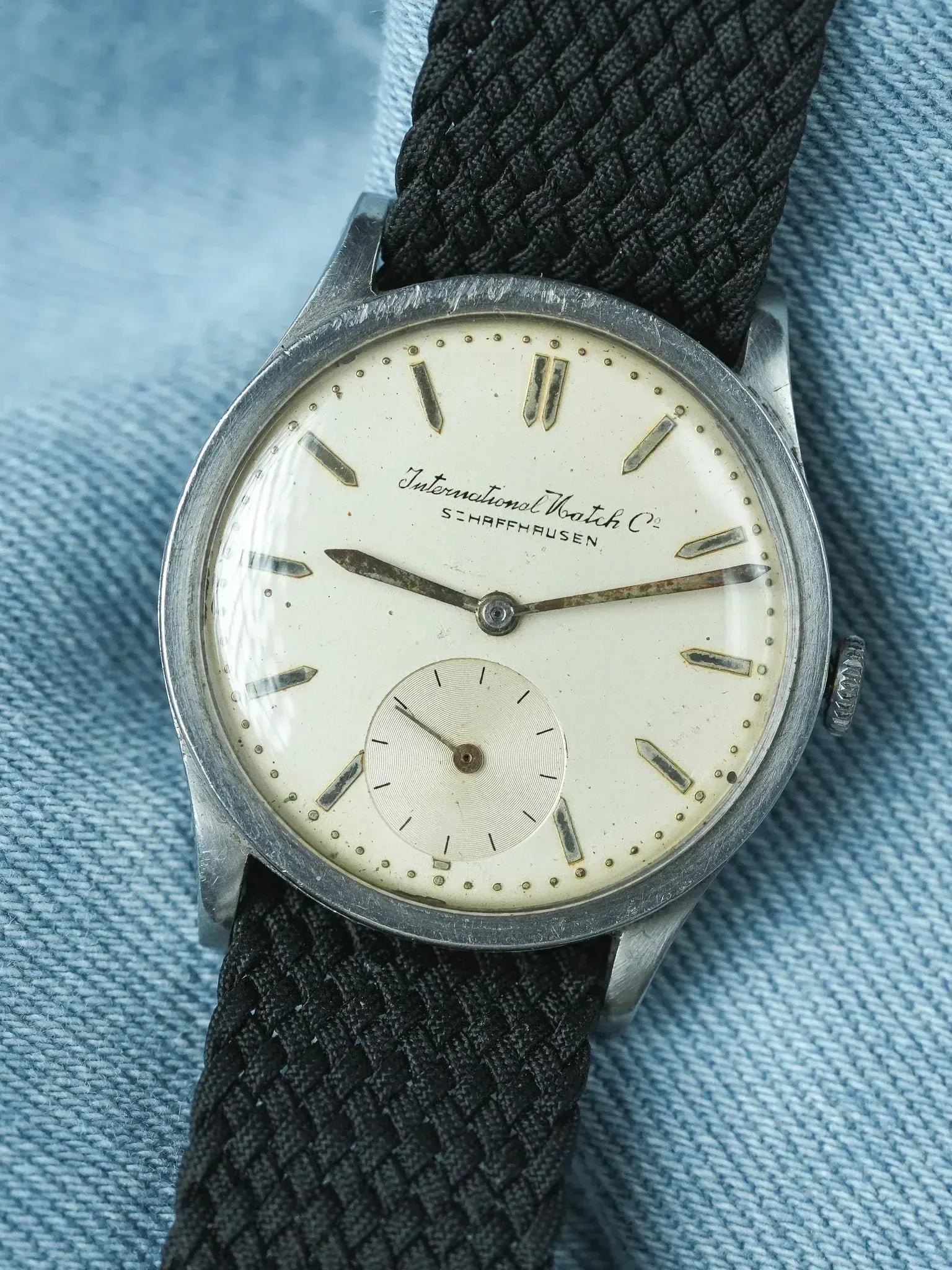 Montre IWC Calatrava Vintage - Acier Homme (1946) - Atelier Victor