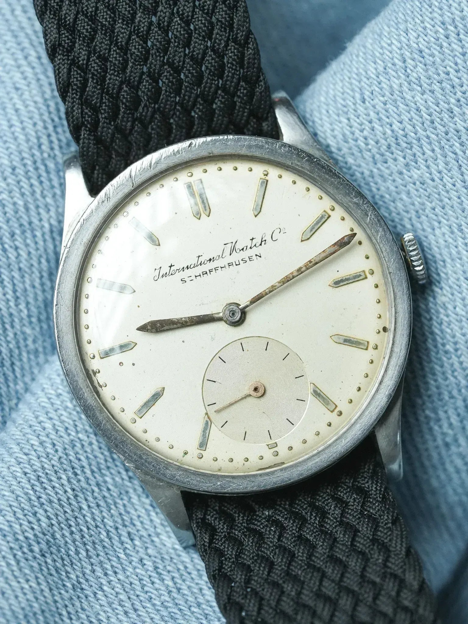 Montre IWC Calatrava Vintage - Acier Homme (1946) - Atelier Victor