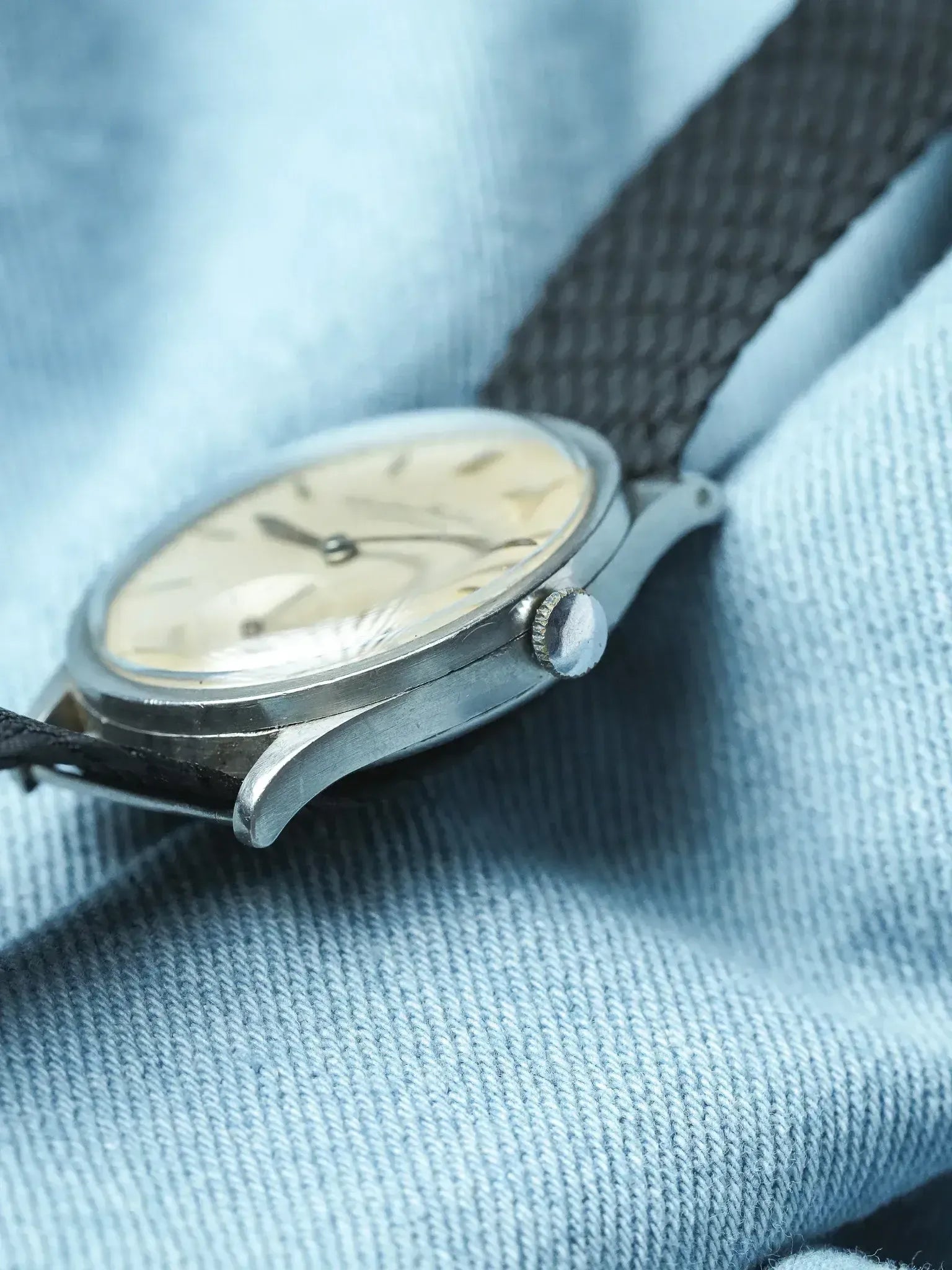 Montre IWC Calatrava Vintage - Acier Homme (1946) - Atelier Victor