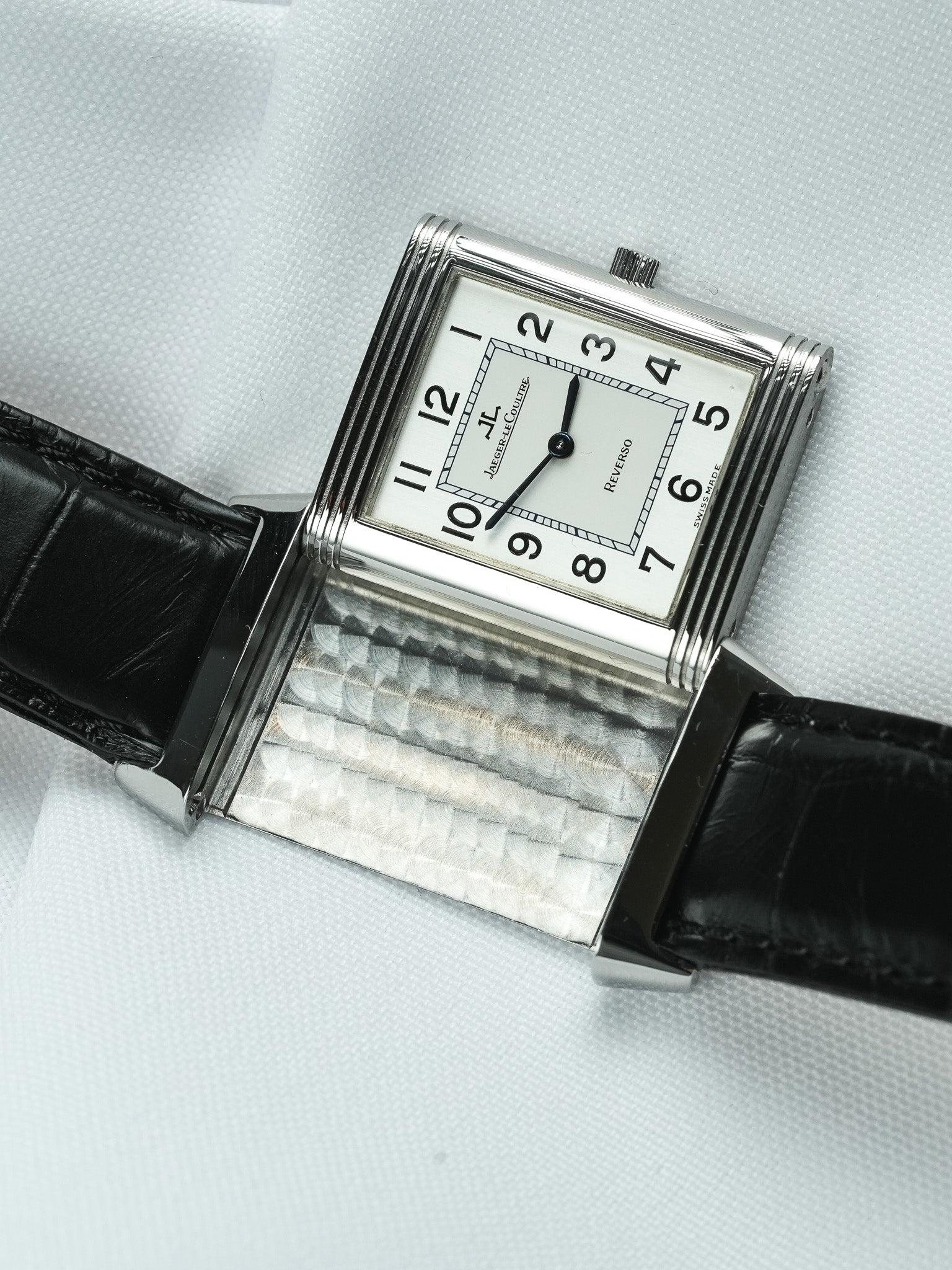 Montre Jaeger-LeCoultre Reservo 250.8.86 Vintage - Manuel Extra-Plate Acier (1990s) - Atelier Victor