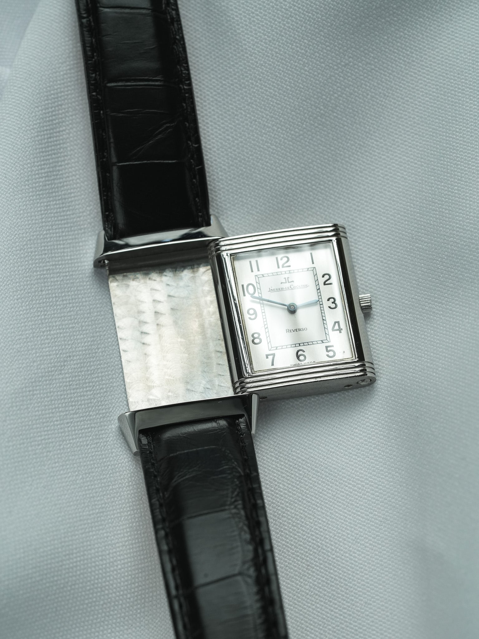 Montre Jaeger-LeCoultre Reservo 250.8.86 Vintage - Manuel Extra-Plate Acier (1990s) - Atelier Victor