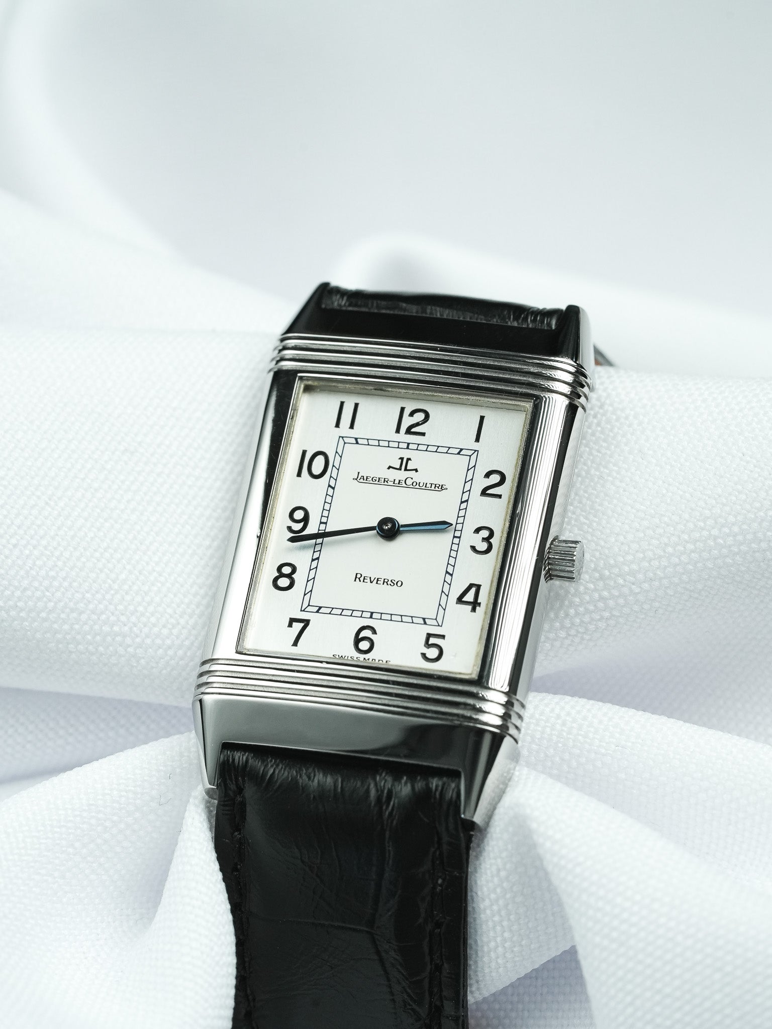 Montre Jaeger-LeCoultre Reservo 250.8.86 Vintage - Manuel Extra-Plate Acier (1990s) - Atelier Victor