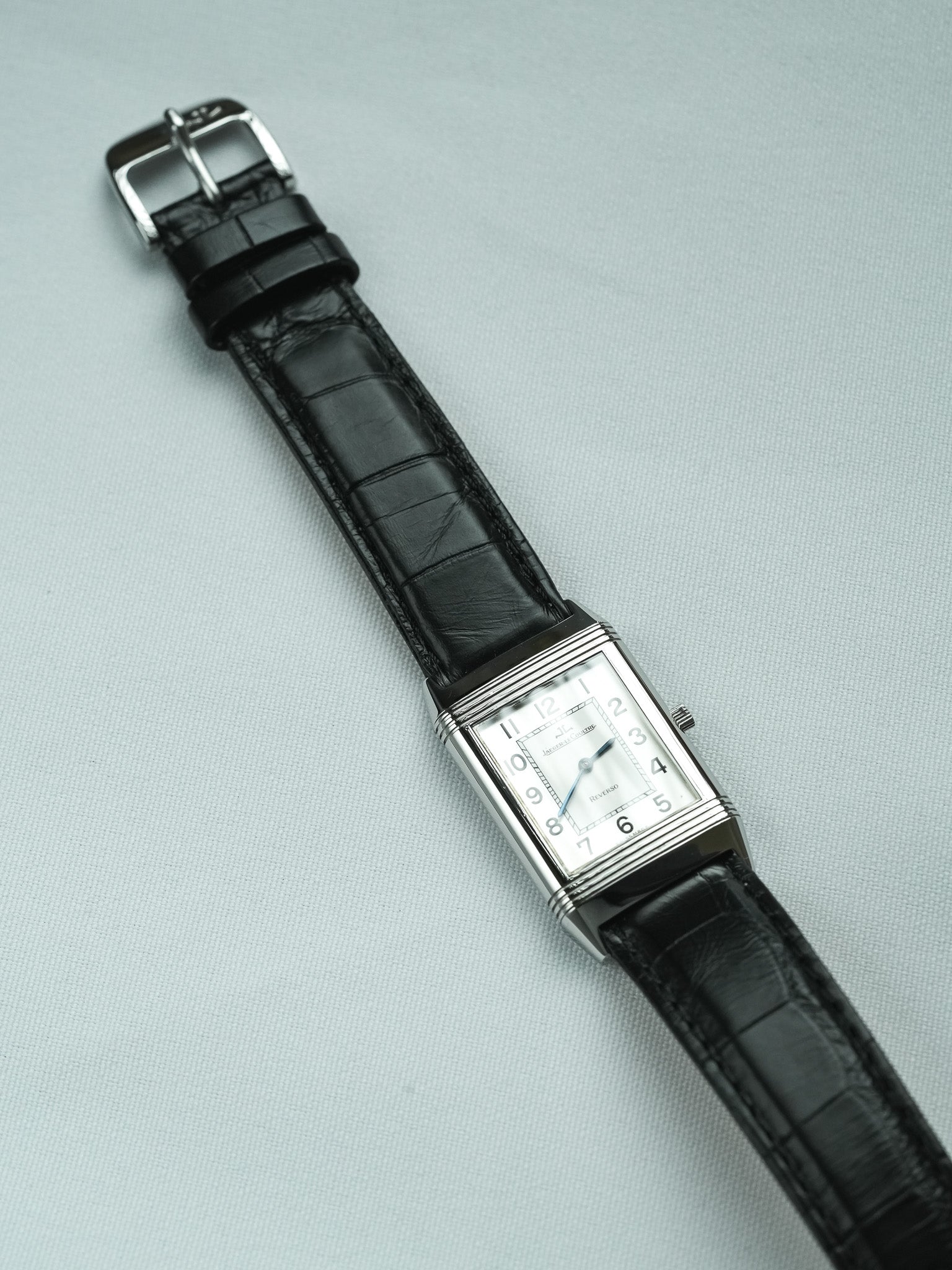 Montre Jaeger-LeCoultre Reservo 250.8.86 Vintage - Manuel Extra-Plate Acier (1990s) - Atelier Victor
