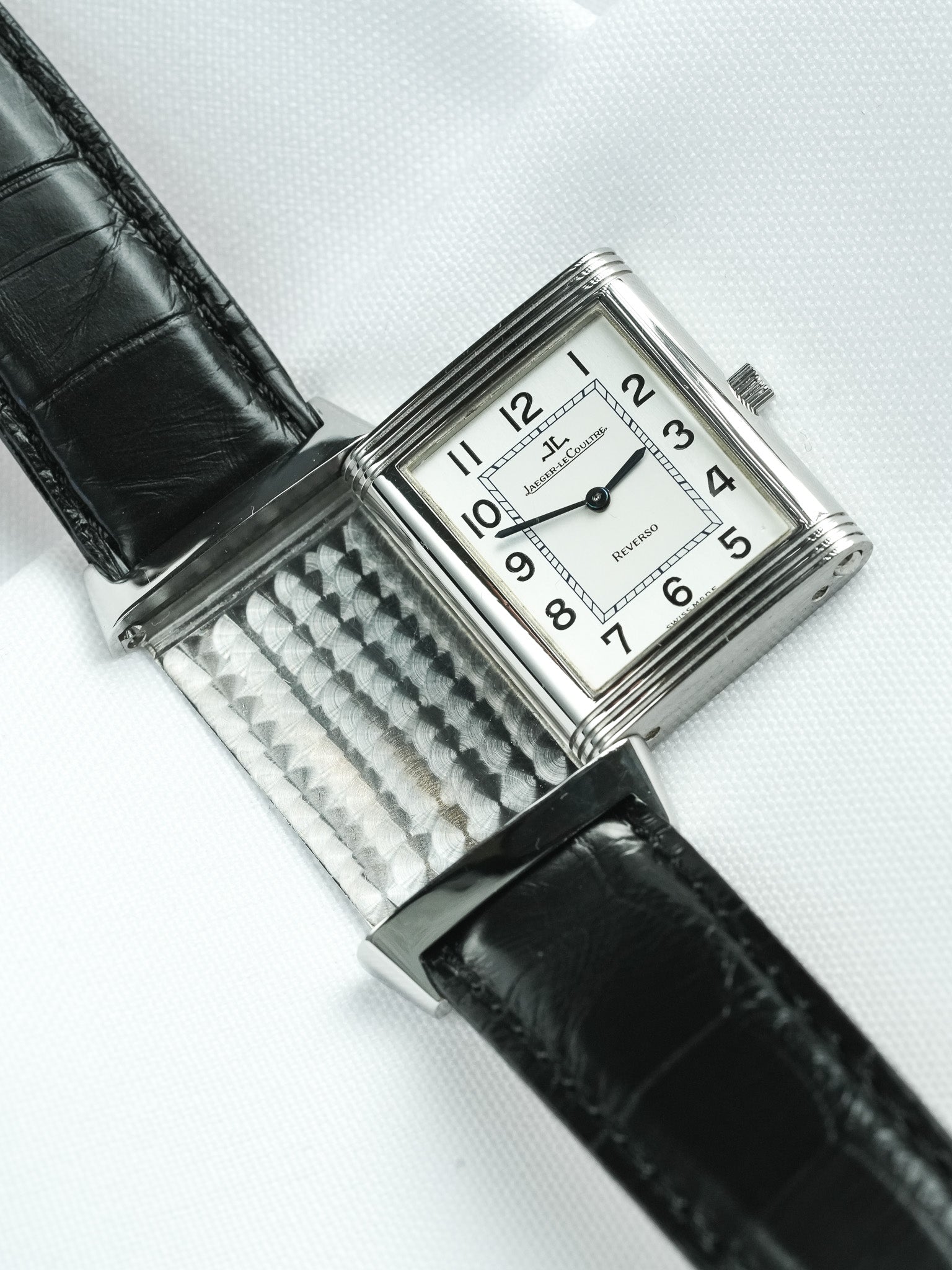 Montre Jaeger-LeCoultre Reservo 250.8.86 Vintage - Manuel Extra-Plate Acier (1990s) - Atelier Victor