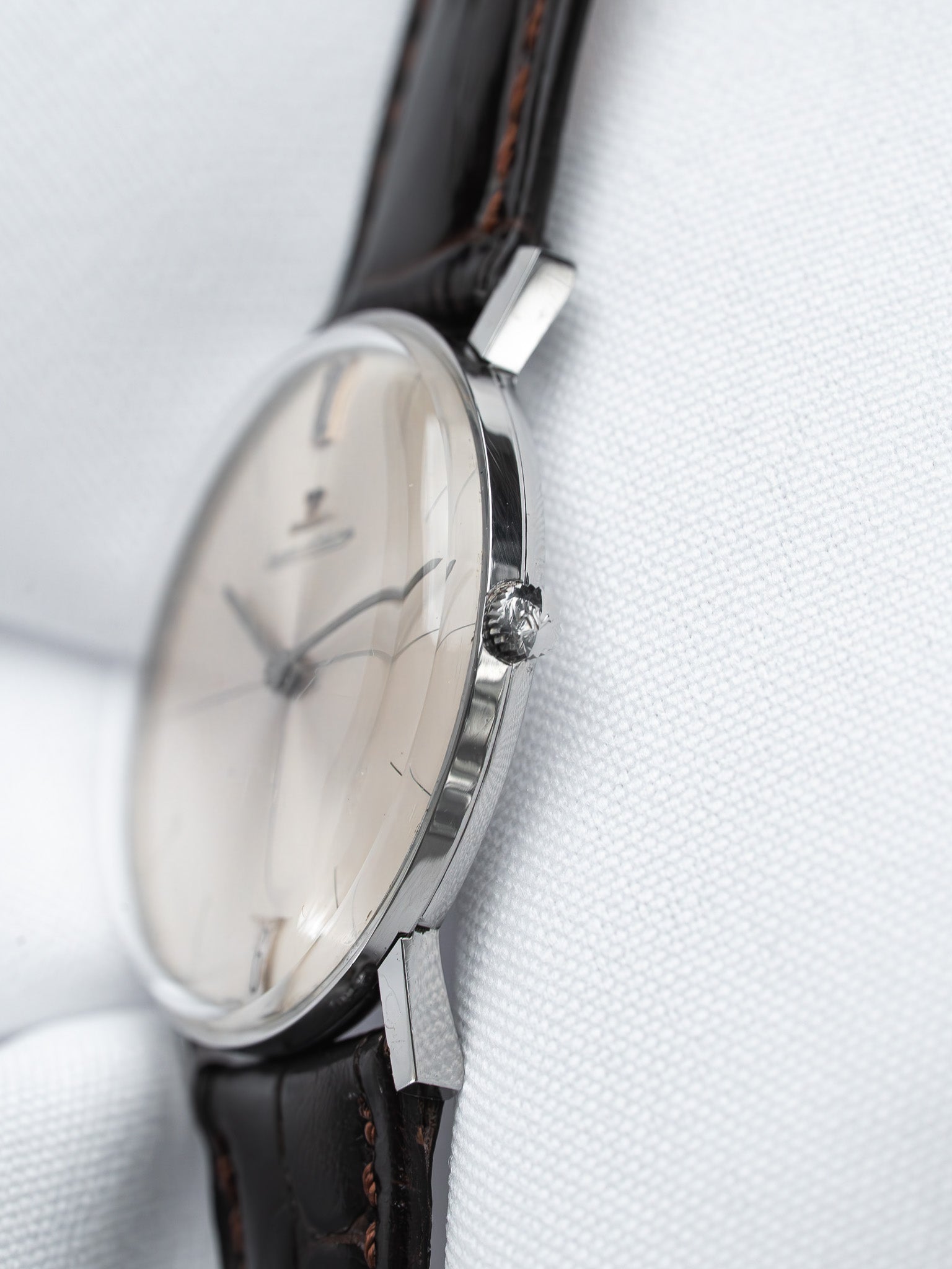 Montre Jaeger-LeCoultre Vintage - 33mm Acier 6-12h (Années 1960) - Atelier Victor