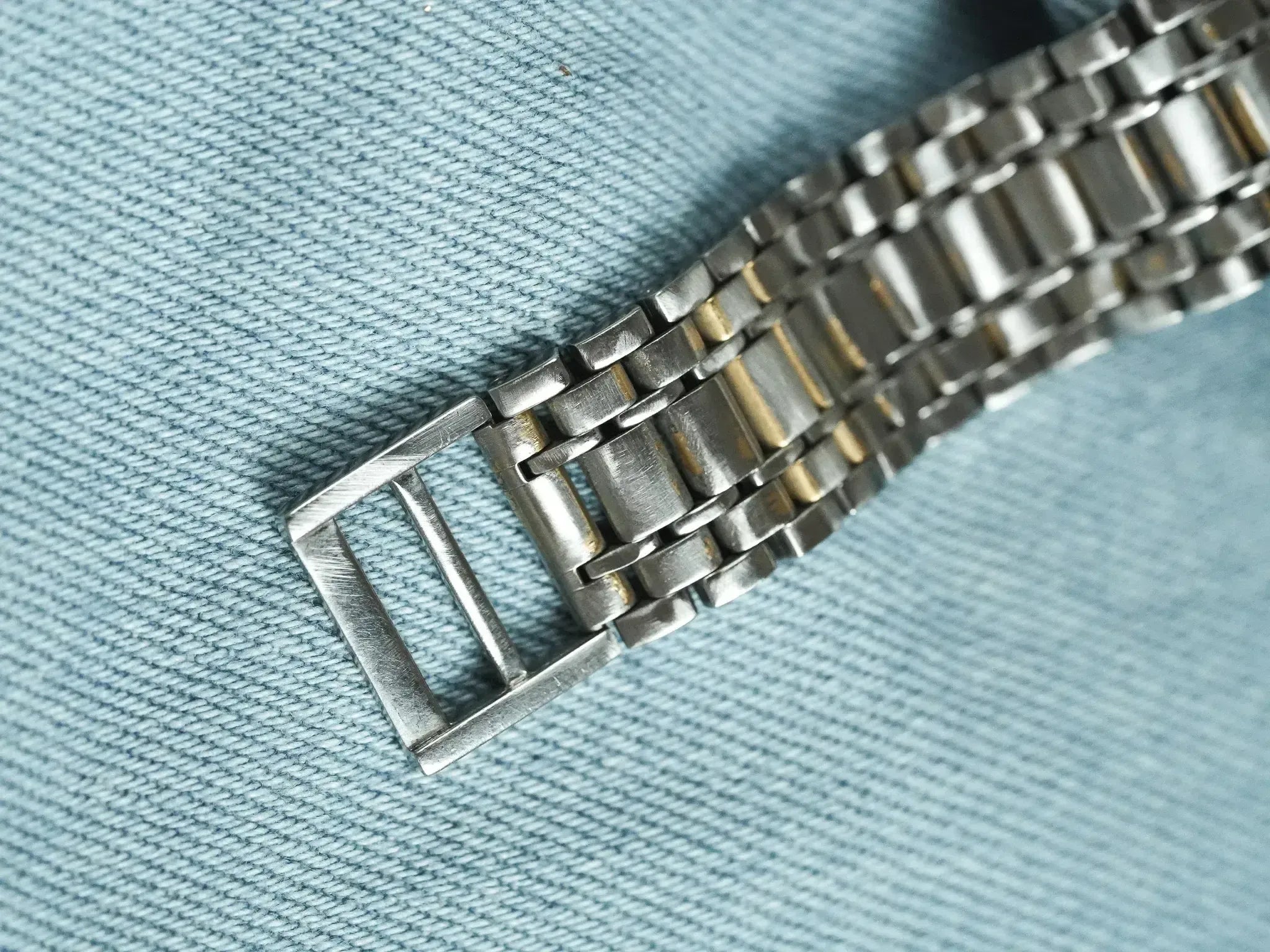 Montre Longines Flagship Vintage - Ronde Or Maille Acier (Années 1980) - Atelier Victor