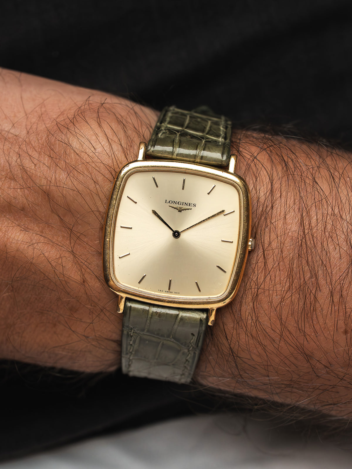 Orologio indossato al polso - Orologio Longines 7413 Vintage - Atelier Victor