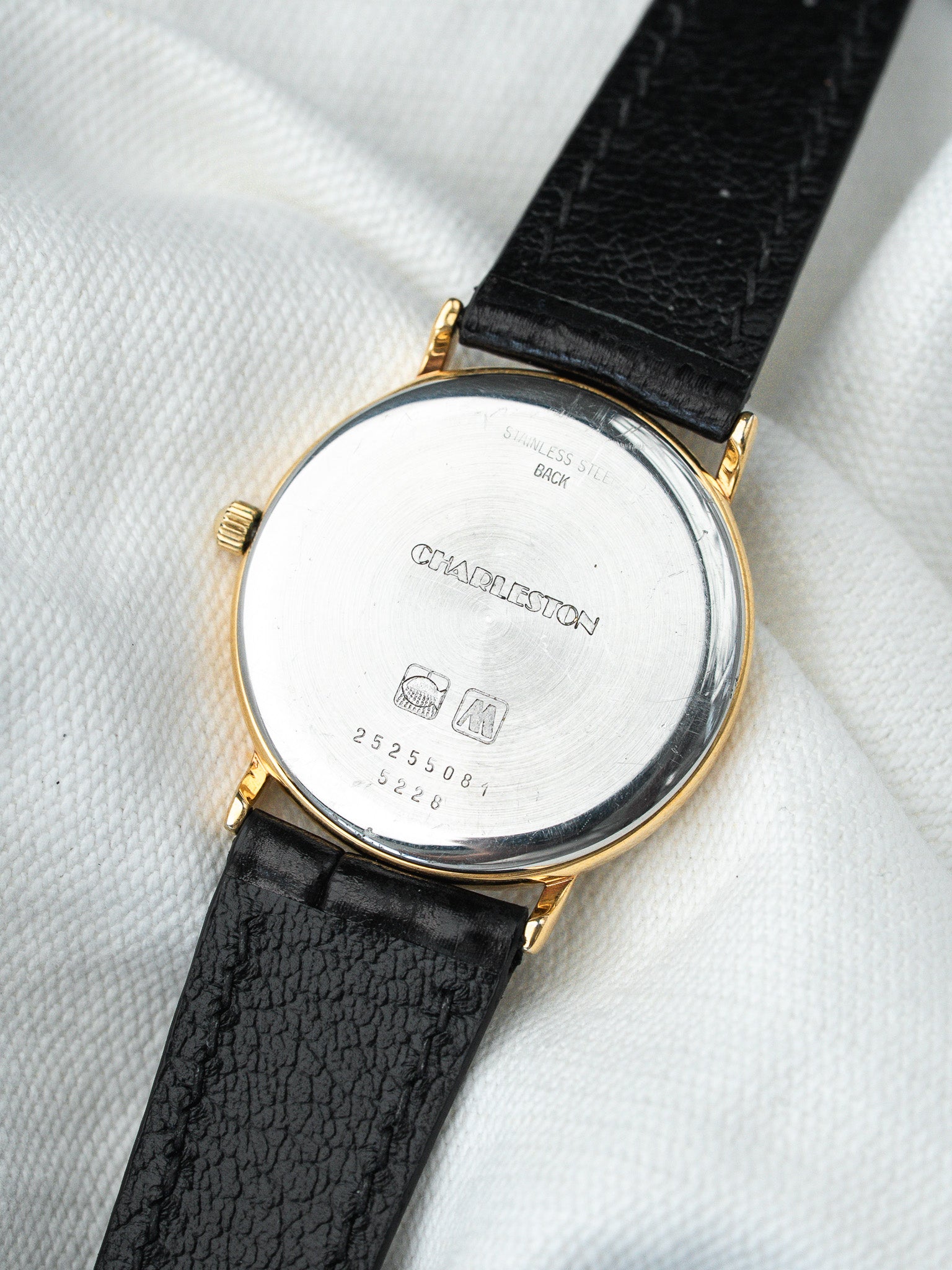 Montre Longines Vintage - Ronde Or Index Romain (Années 1980) - Atelier Victor
