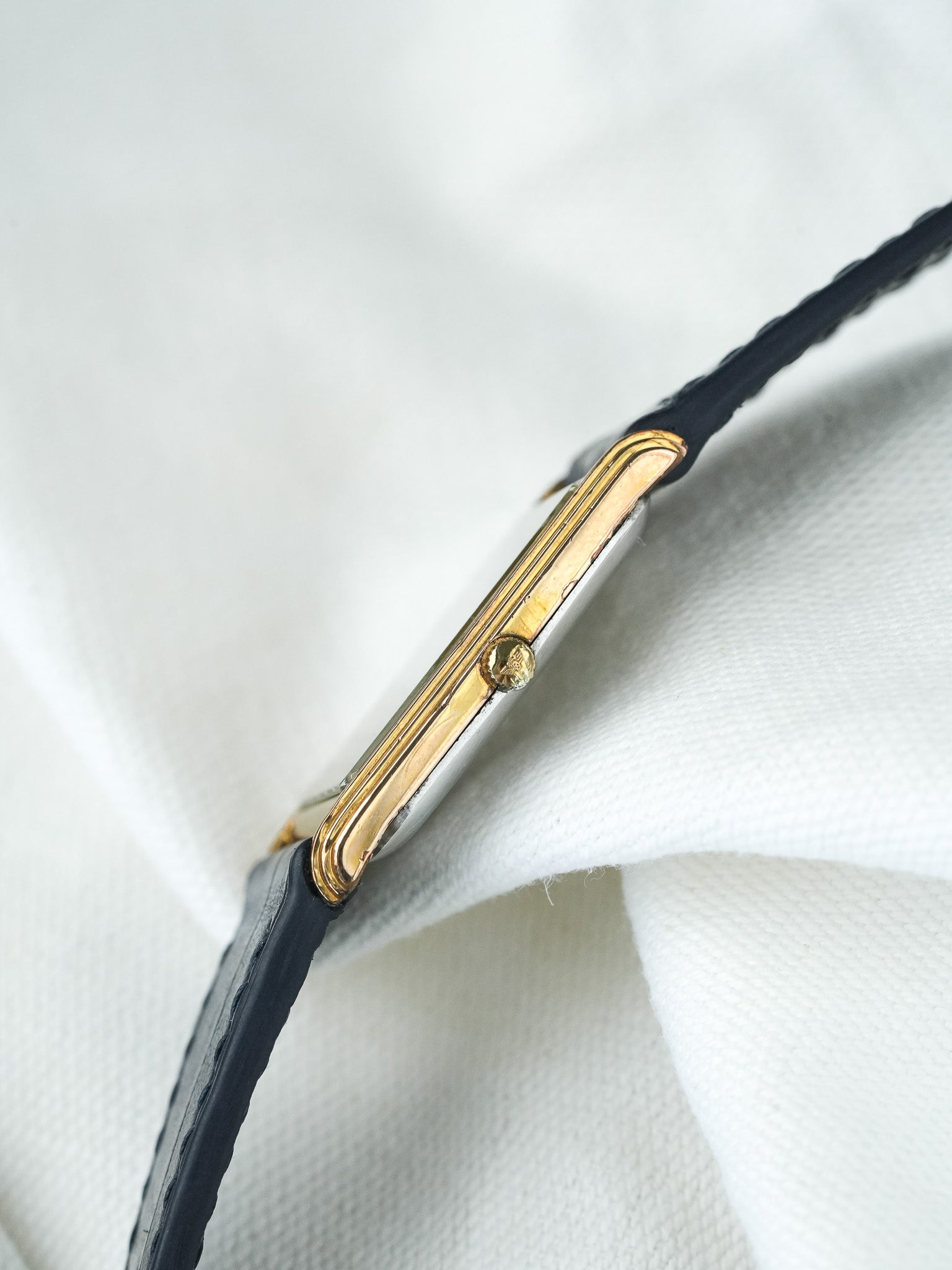 Montre Longines Vintage - Tank Or 150ème Anniversaire (Années 1980) - Atelier Victor
