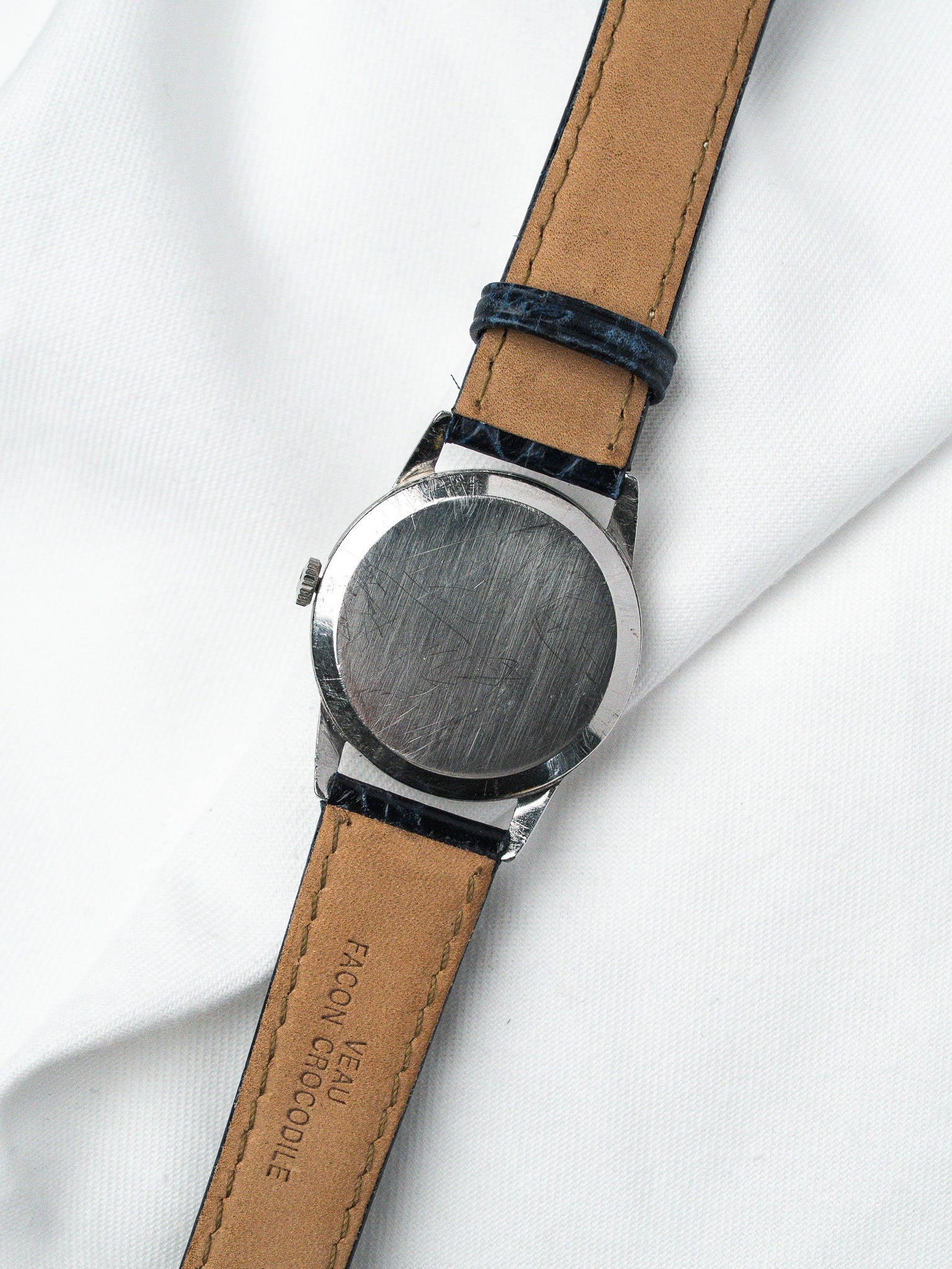 Montre Omega 14613 Acier Calibre 268 Manuel — Cadran Patiné (1959)