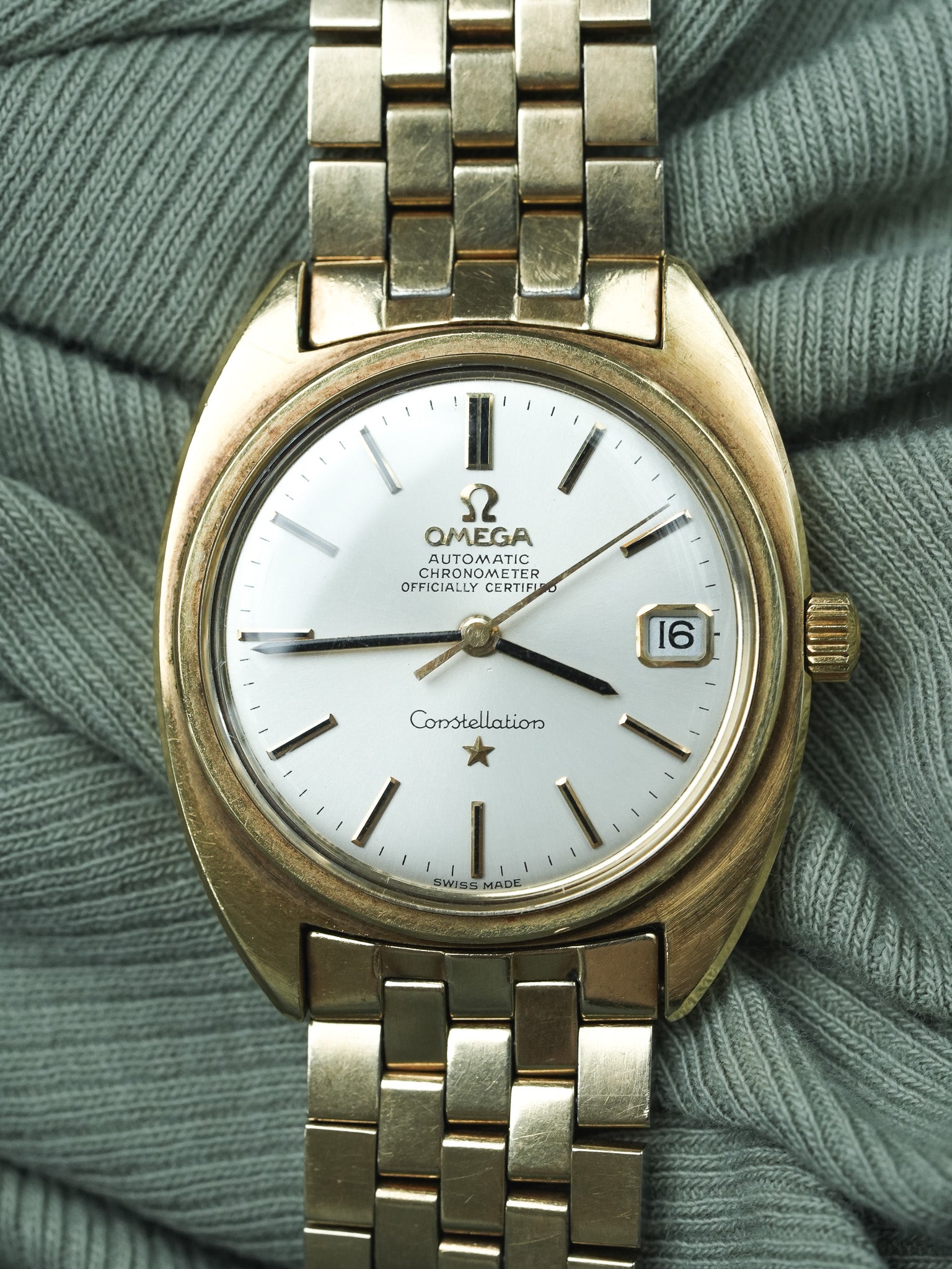Montre Omega Constellation Vintage - 168.017.SP C-Shape G.Genta (1970) - Atelier Victor