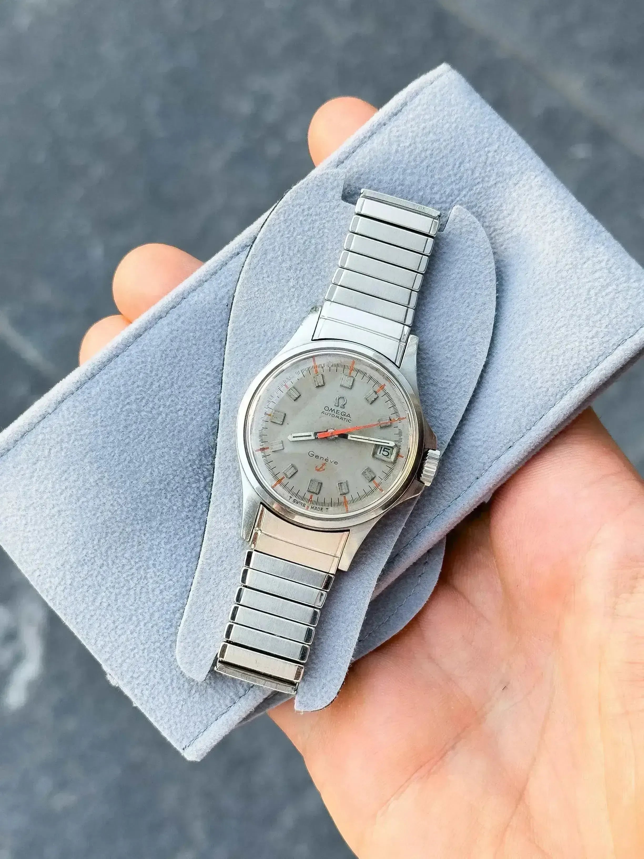 Montre Omega Genève Admiralty 166.038 Vintage - 35mm Acier (1968) - Atelier Victor