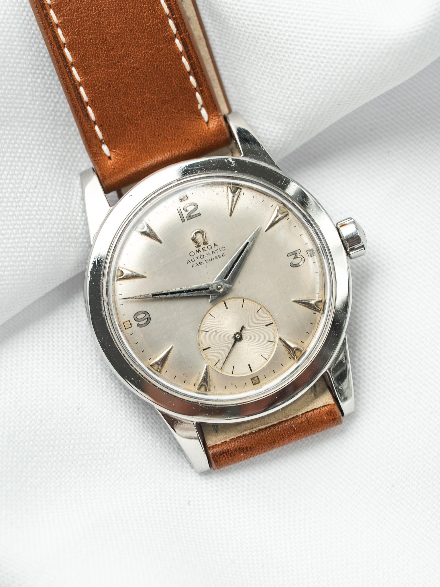 Montre Omega "Pre-Seamaster" 2576-4 Vintage - 34mm Acier (1947) - Atelier Victor