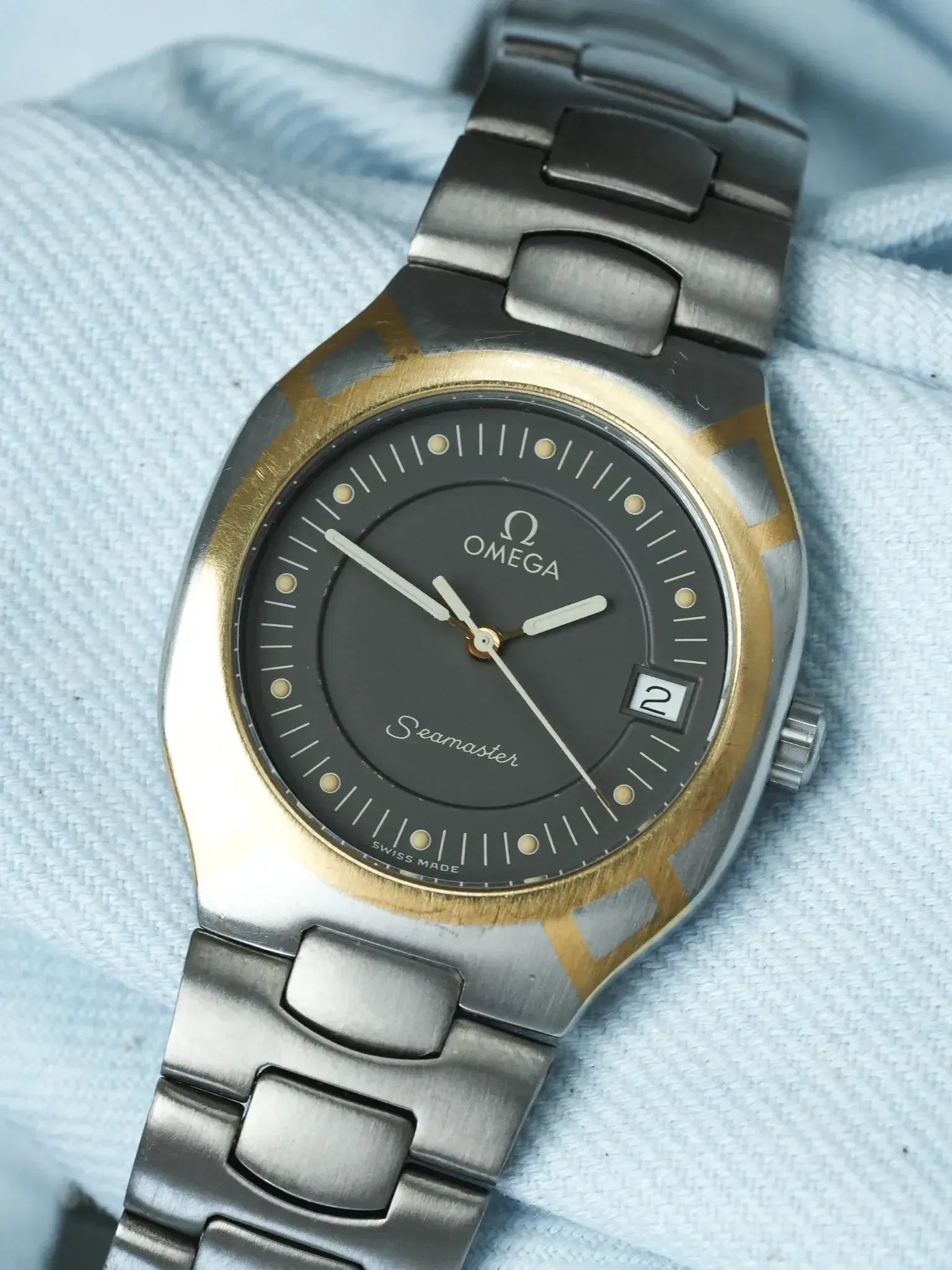 Omega - Seamaster Polaris Titanium Or 18k - 1986 - Atelier Victor