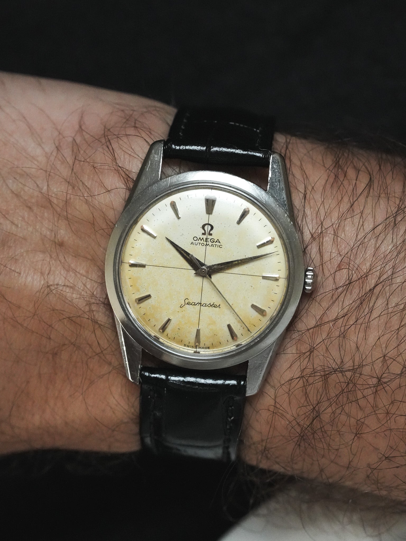 Montre Omega Seamaster Vintage - Acier Patine 14700-1-SC (1961)