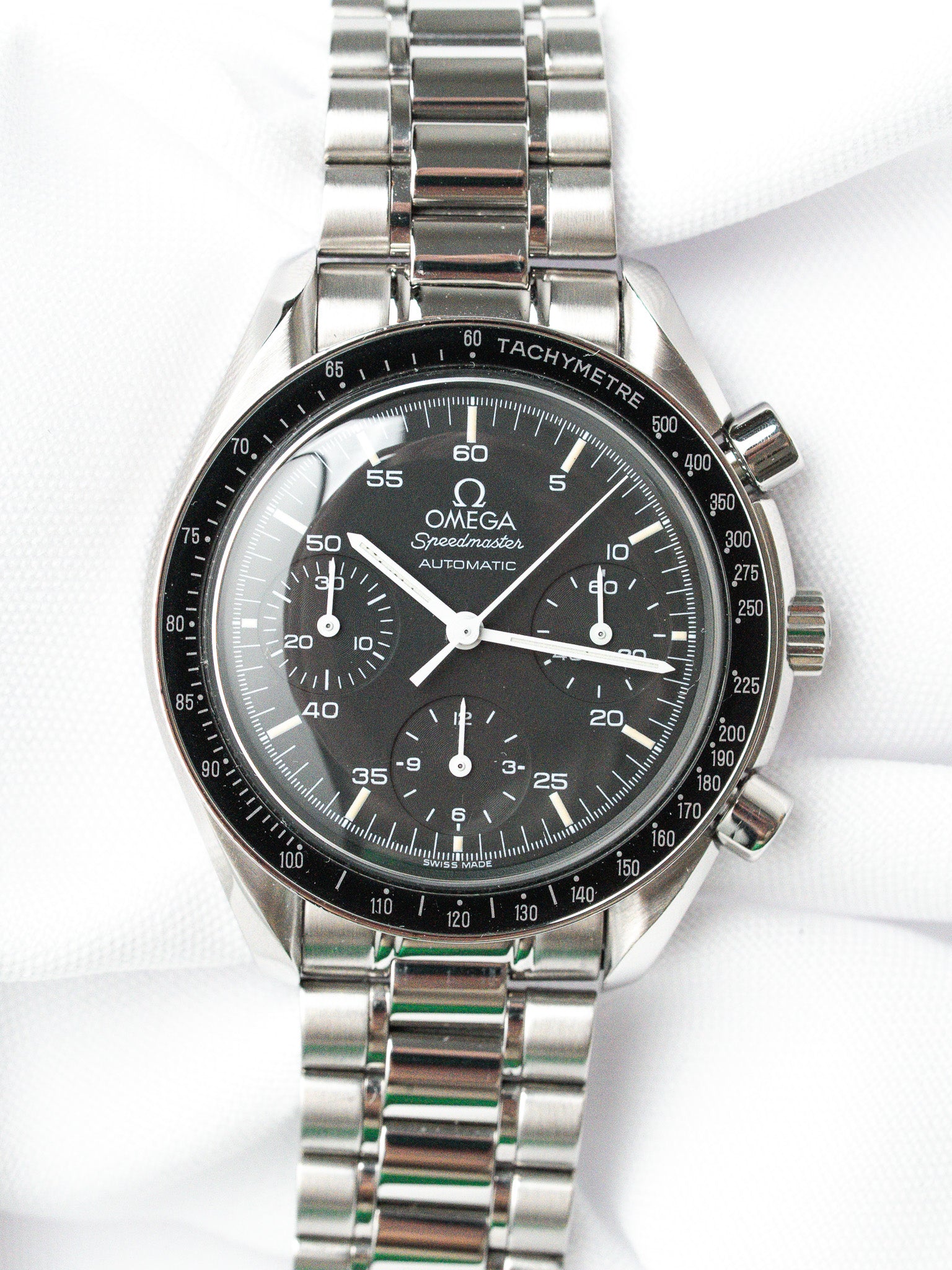 Montre Omega Speedmaster Reduced 3510.50 Vintage - 39mm Acier (1995) - Atelier Victor