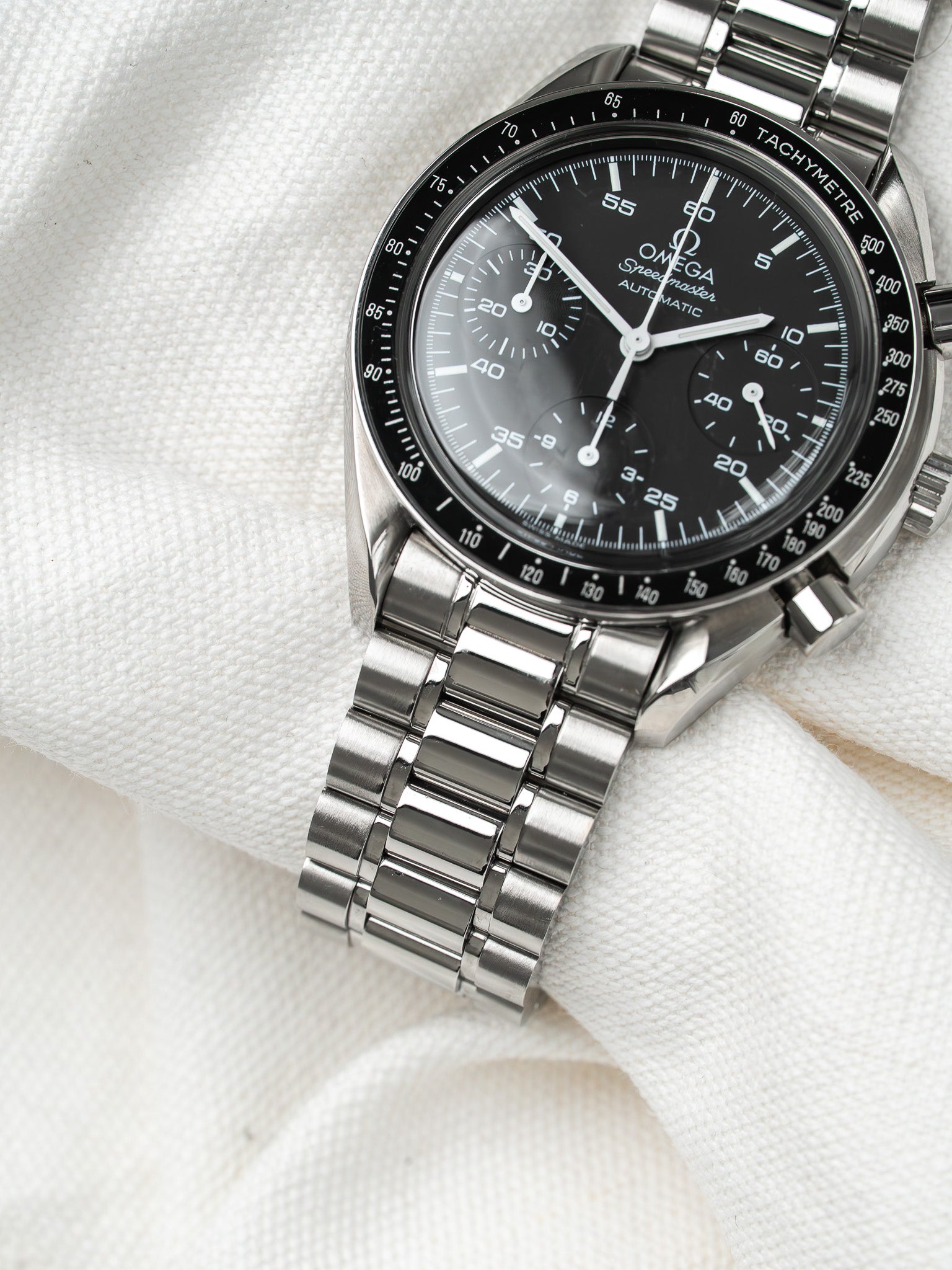 Montre Omega Speedmaster Reduced 3510.50 Vintage - 39mm Acier (1998) - Atelier Victor