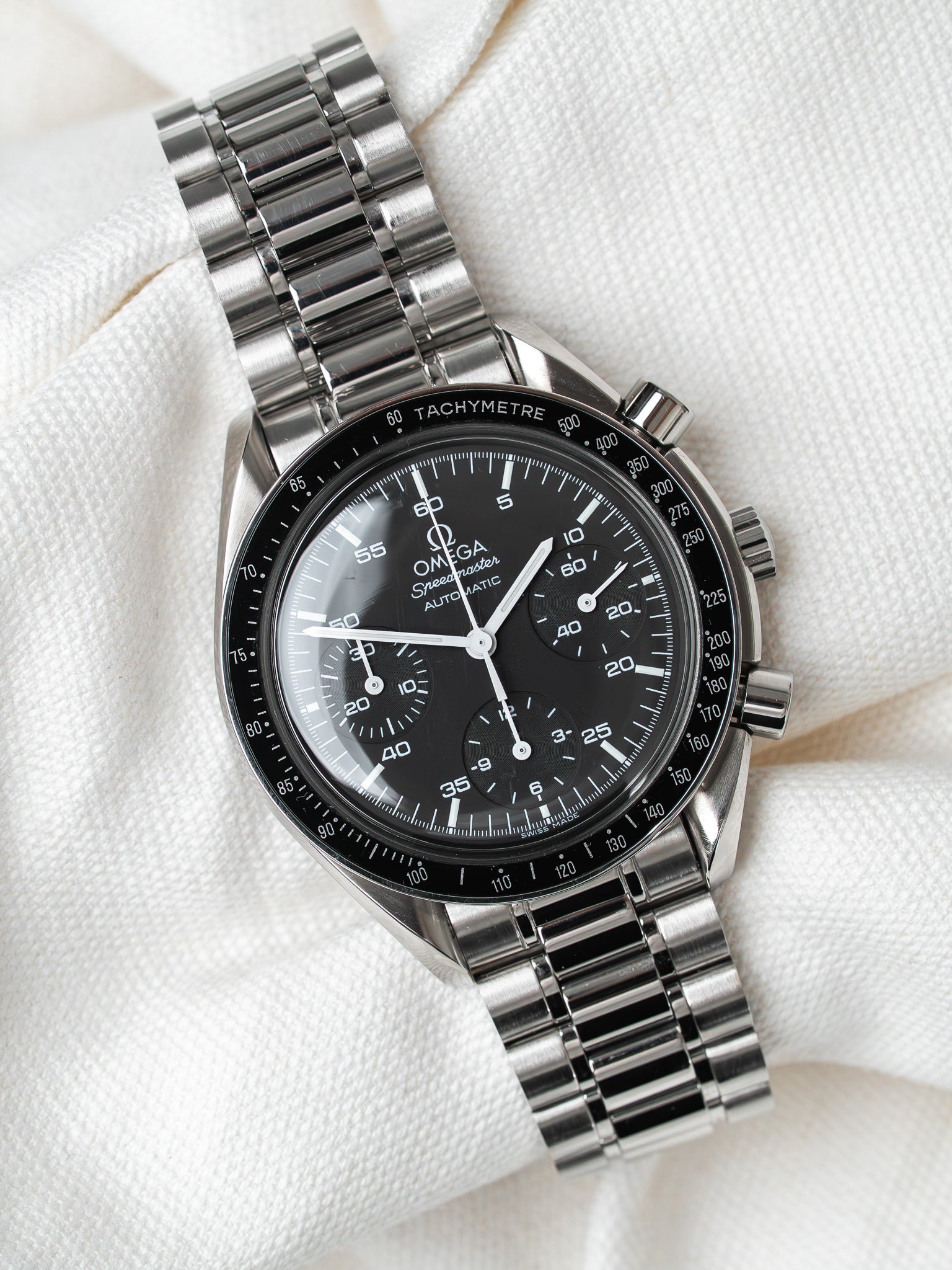 Montre Omega Speedmaster Reduced 3510.50 Vintage - 39mm Acier (1998) - Atelier Victor