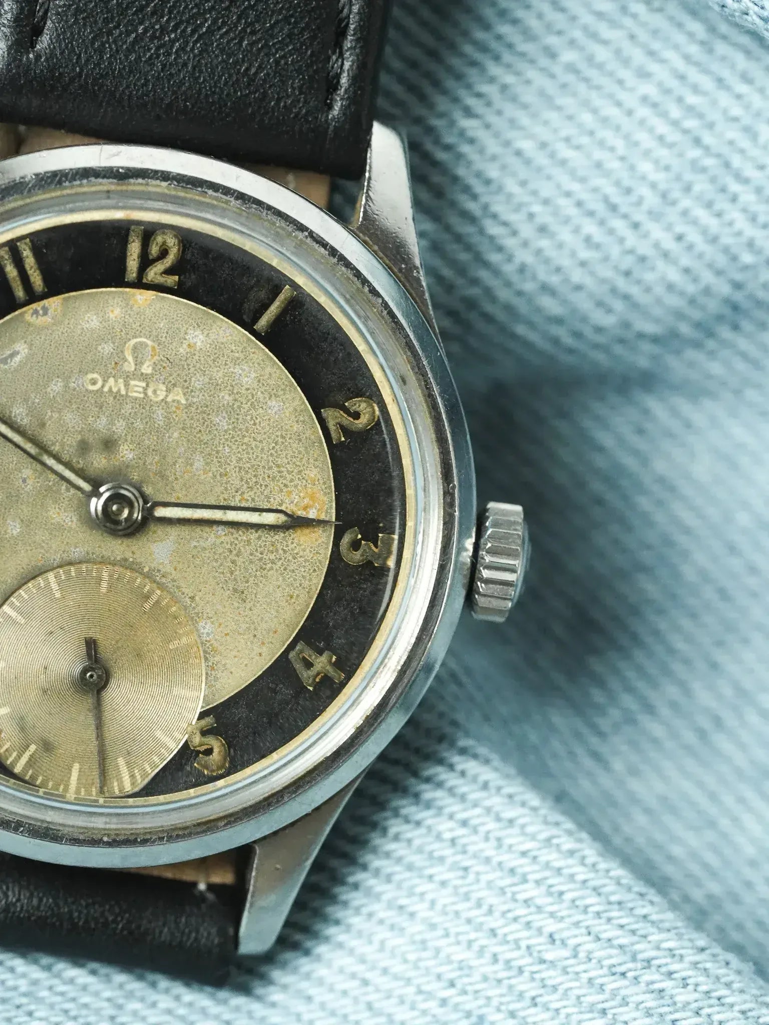Montre Omega Vintage - Tuxedo 30T2 Patine (1947) - Atelier Victor