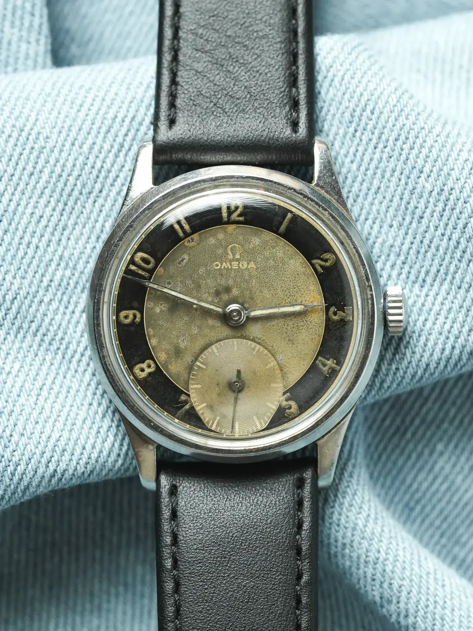 Montre Omega Vintage - Tuxedo 30T2 Patine (1947) - Atelier Victor