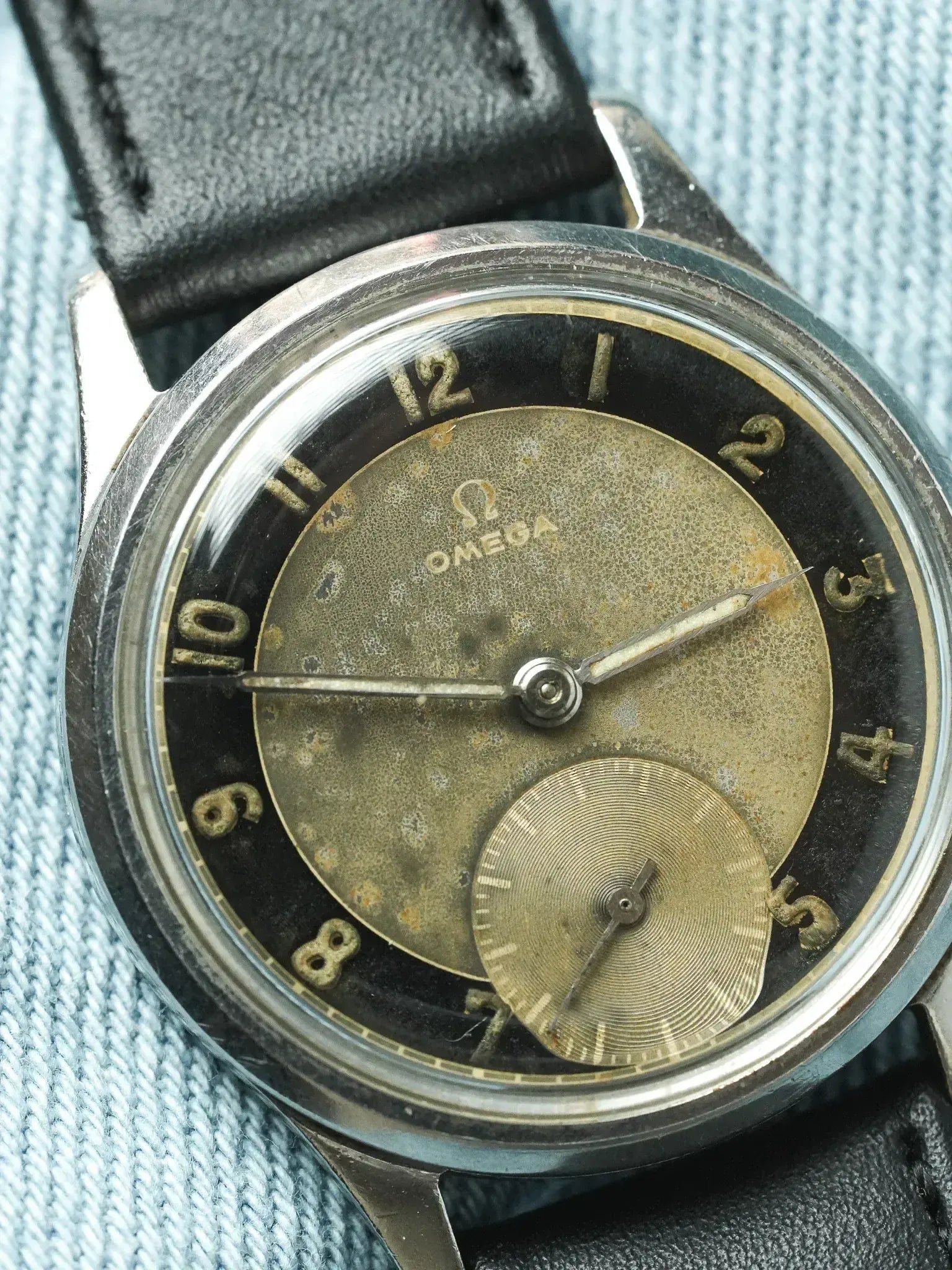 Montre Omega Vintage - Tuxedo 30T2 Patine (1947) - Atelier Victor