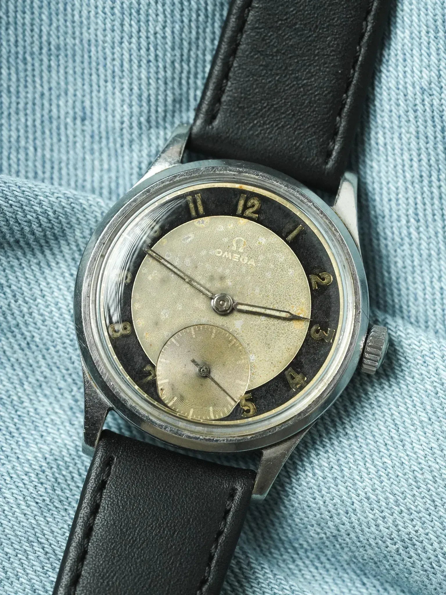 Montre Omega Vintage - Tuxedo 30T2 Patine (1947) - Atelier Victor
