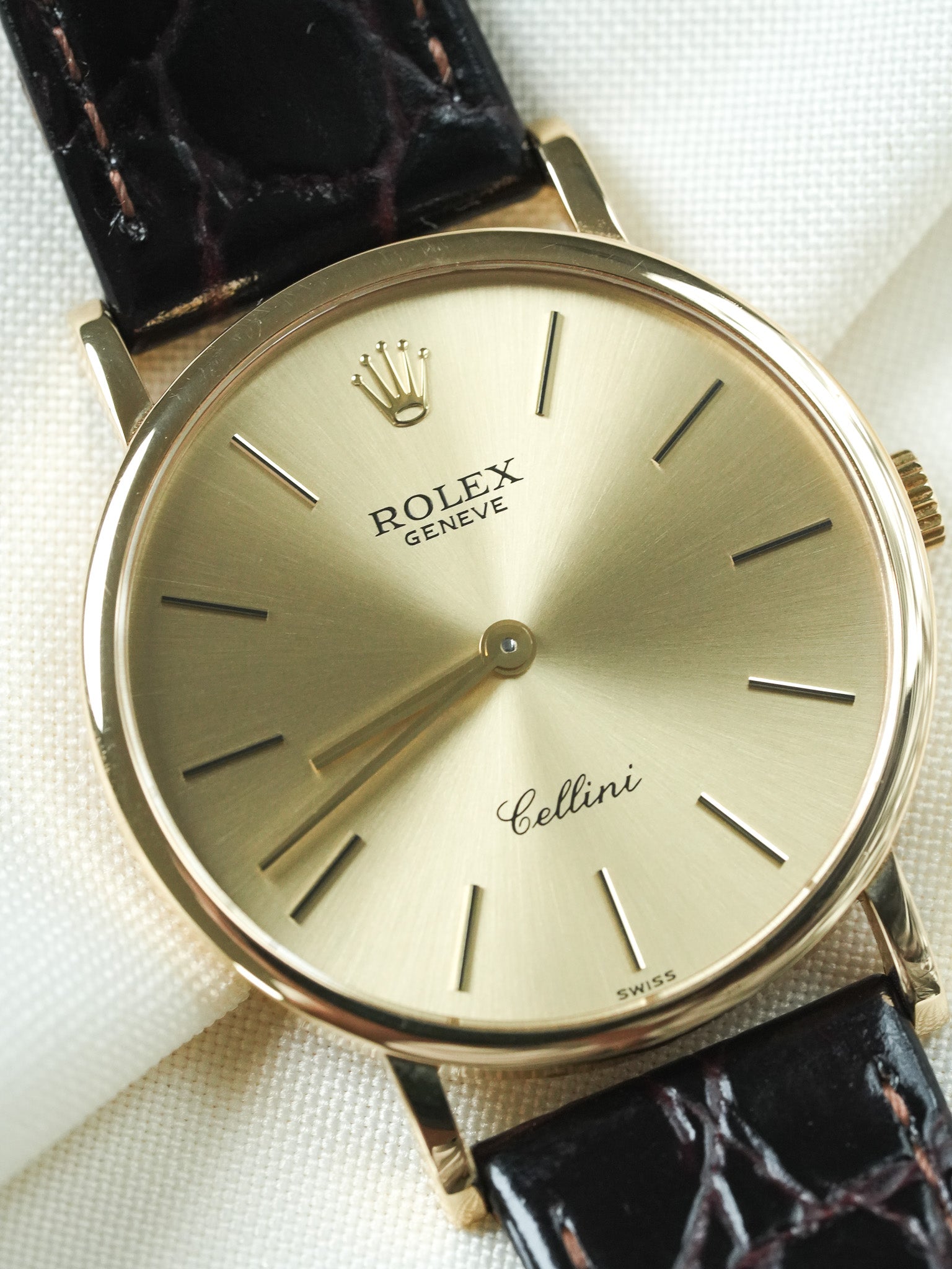 Montre Rolex Cellini 5112 Vintage - Or Jaune 18k (1996) - Atelier Victor
