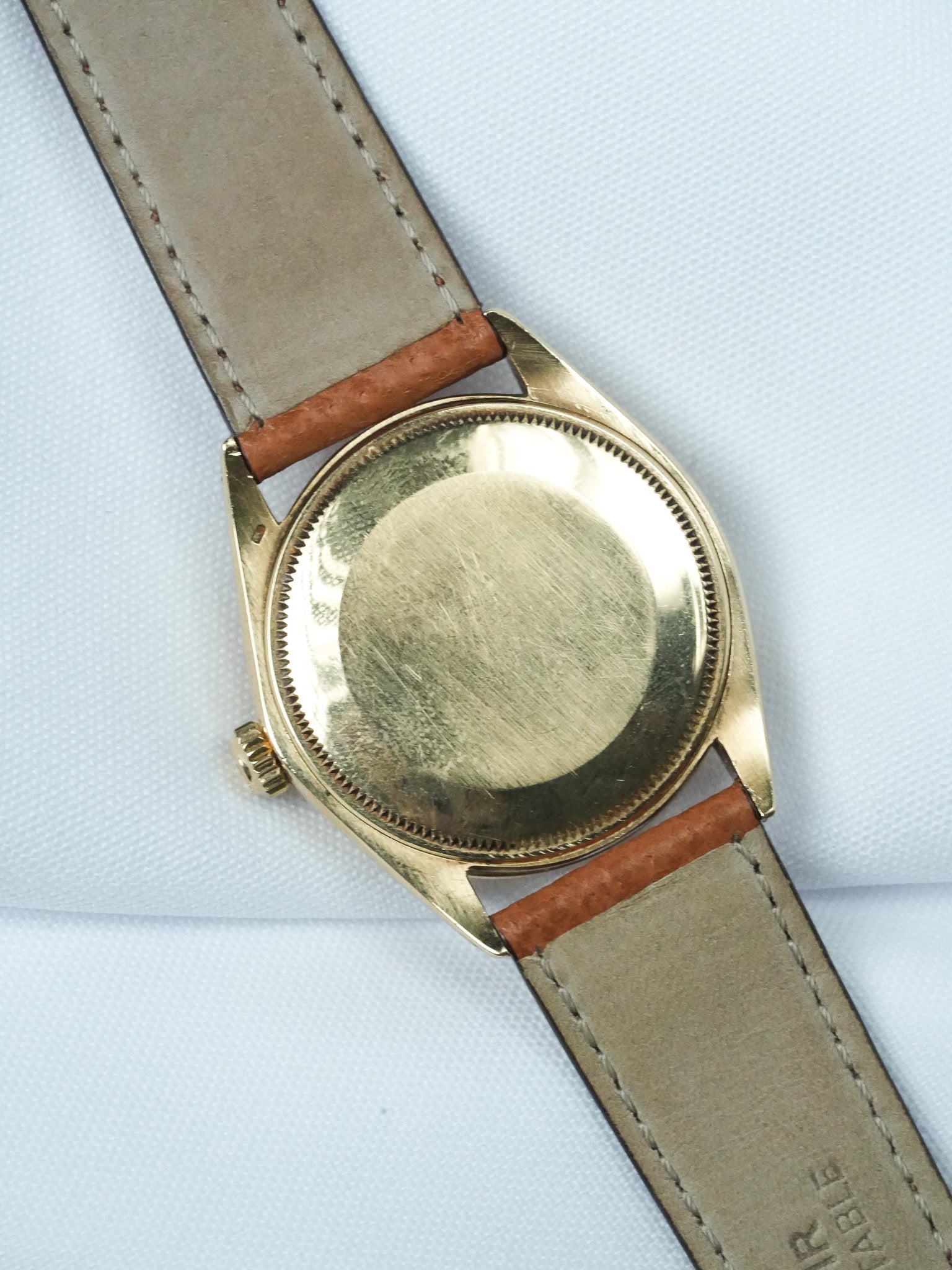 Montre Rolex Oyster 1002 Vintage - 34mm or jaune 18k (1966) - Atelier Victor