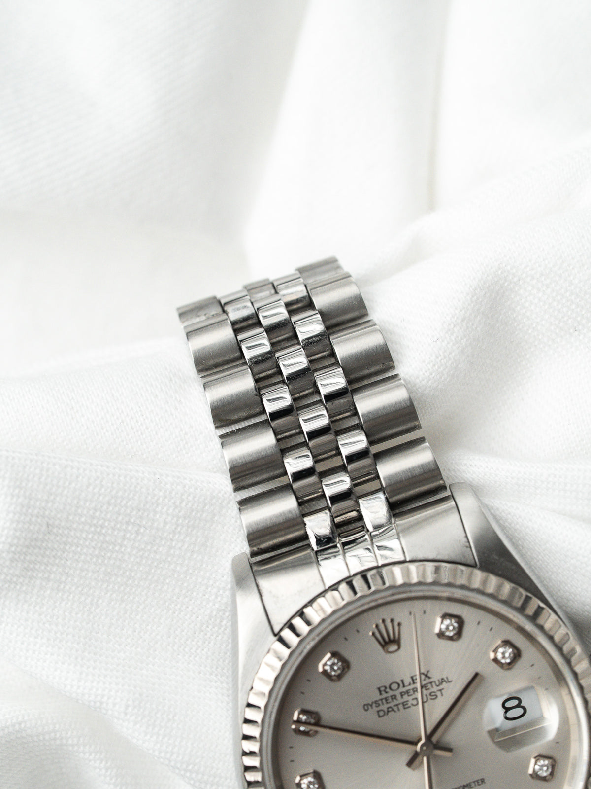 Jubilee bracelet and dial - Vintage Rolex Datejust Watch 16234 - Atelier Victor