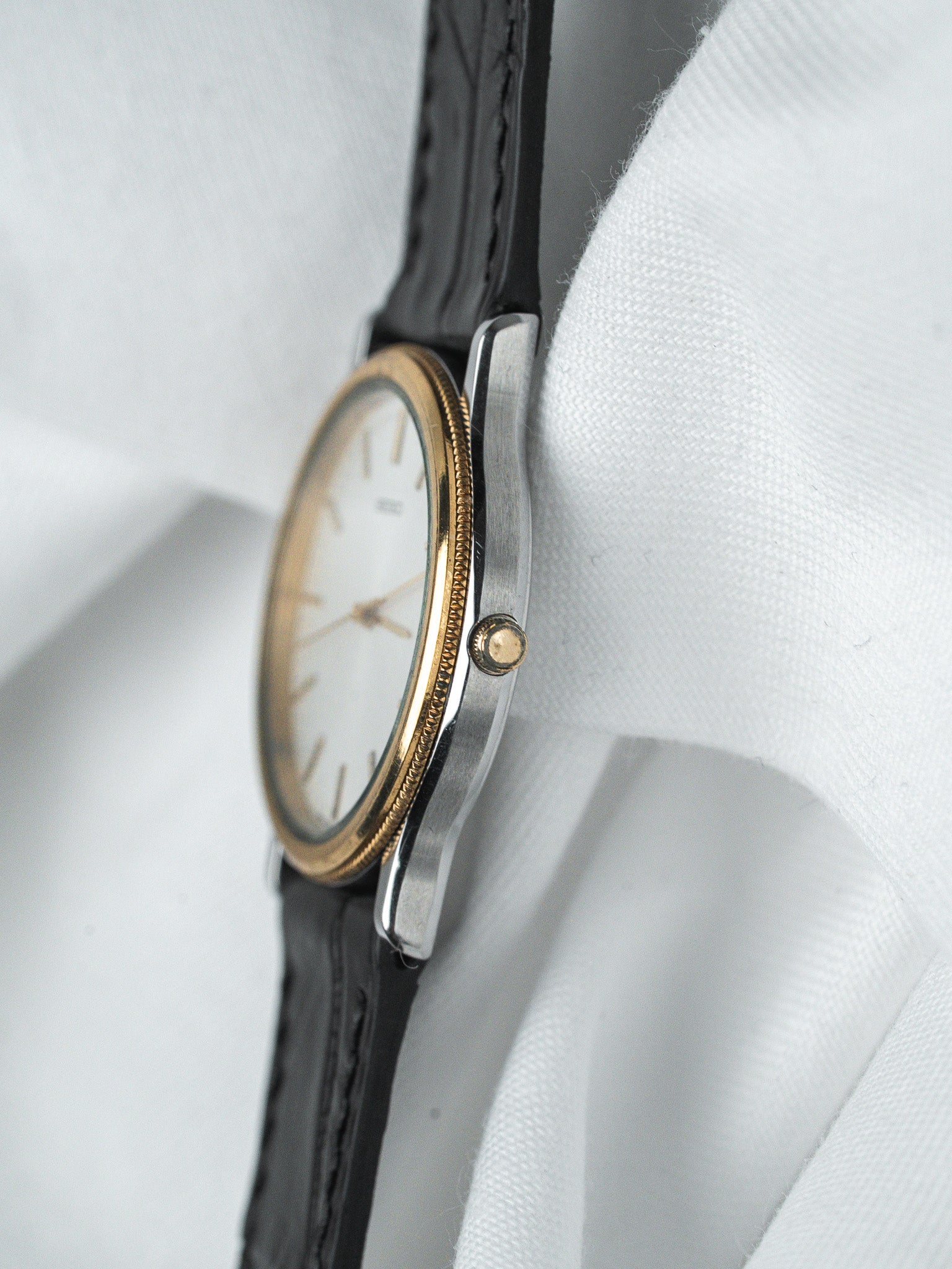 Montre Seiko 5P31-6030 Bicolore — Cadran Toile Argenté (1996)