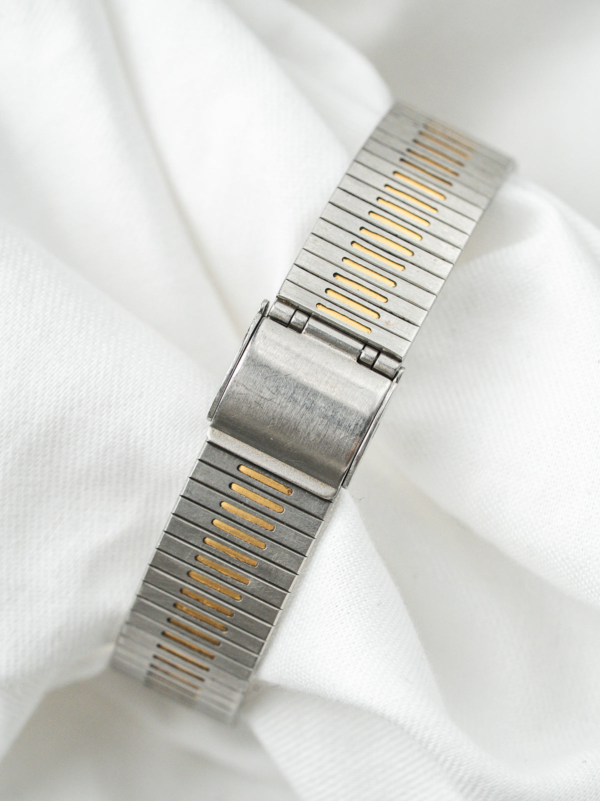 Fermoir déployant du bracelet - Montre Seiko Tank 6030-5430 - Atelier Victor