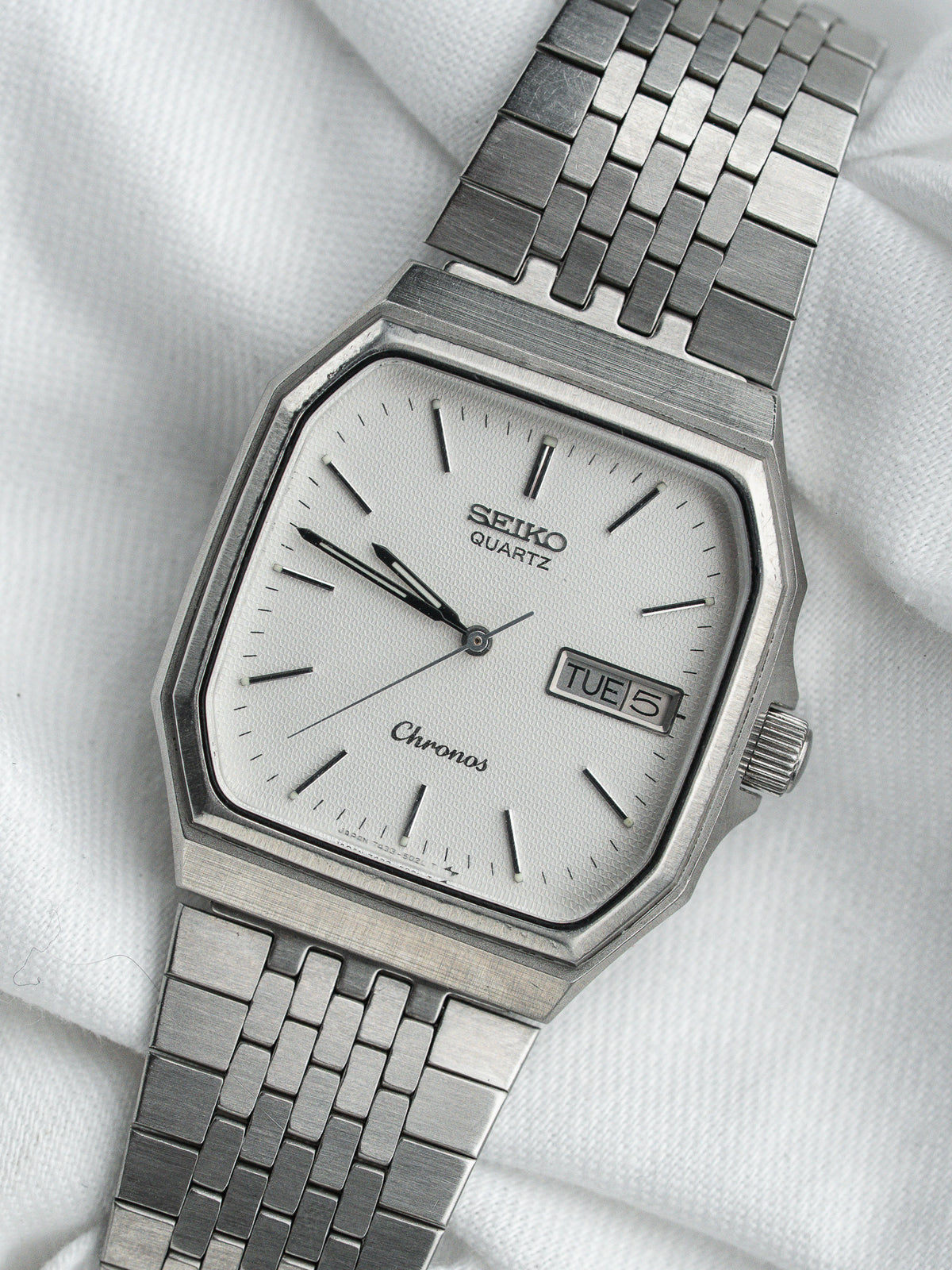 正面抛光斜切面表圈 - Seiko Chronos 7433-5010 复古 Watch - Atelier Victor