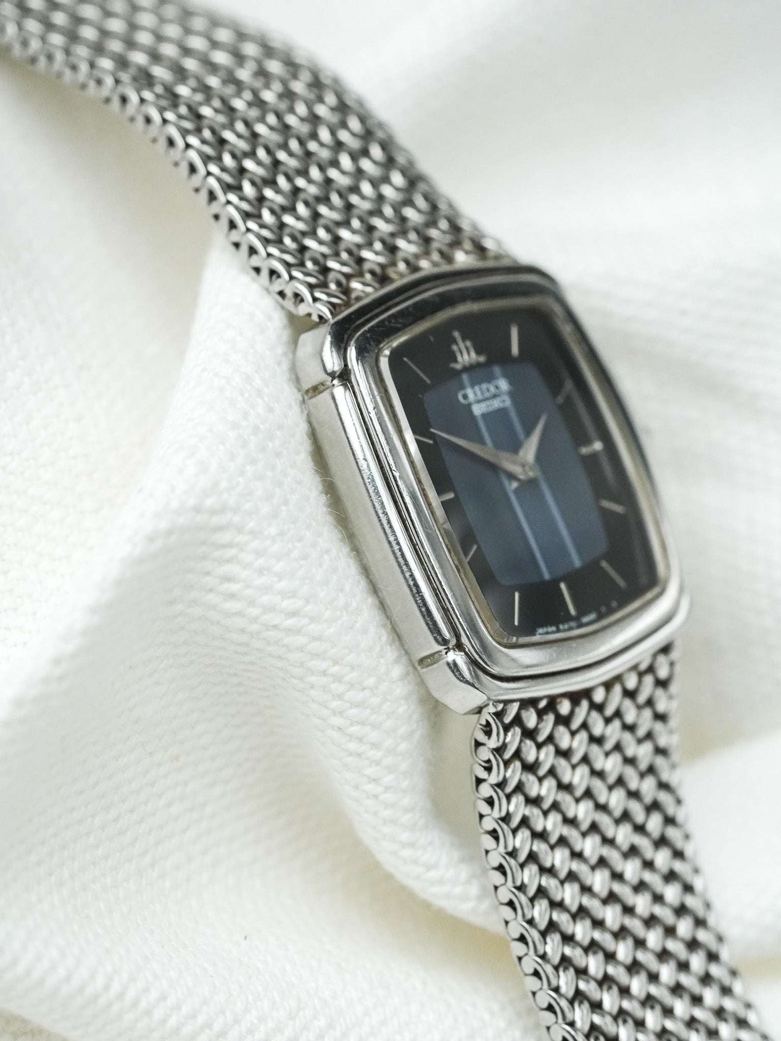 Montre Seiko Credo 5A70-3040 Vintage - Mini Agade Acier (1988) - Atelier Victor