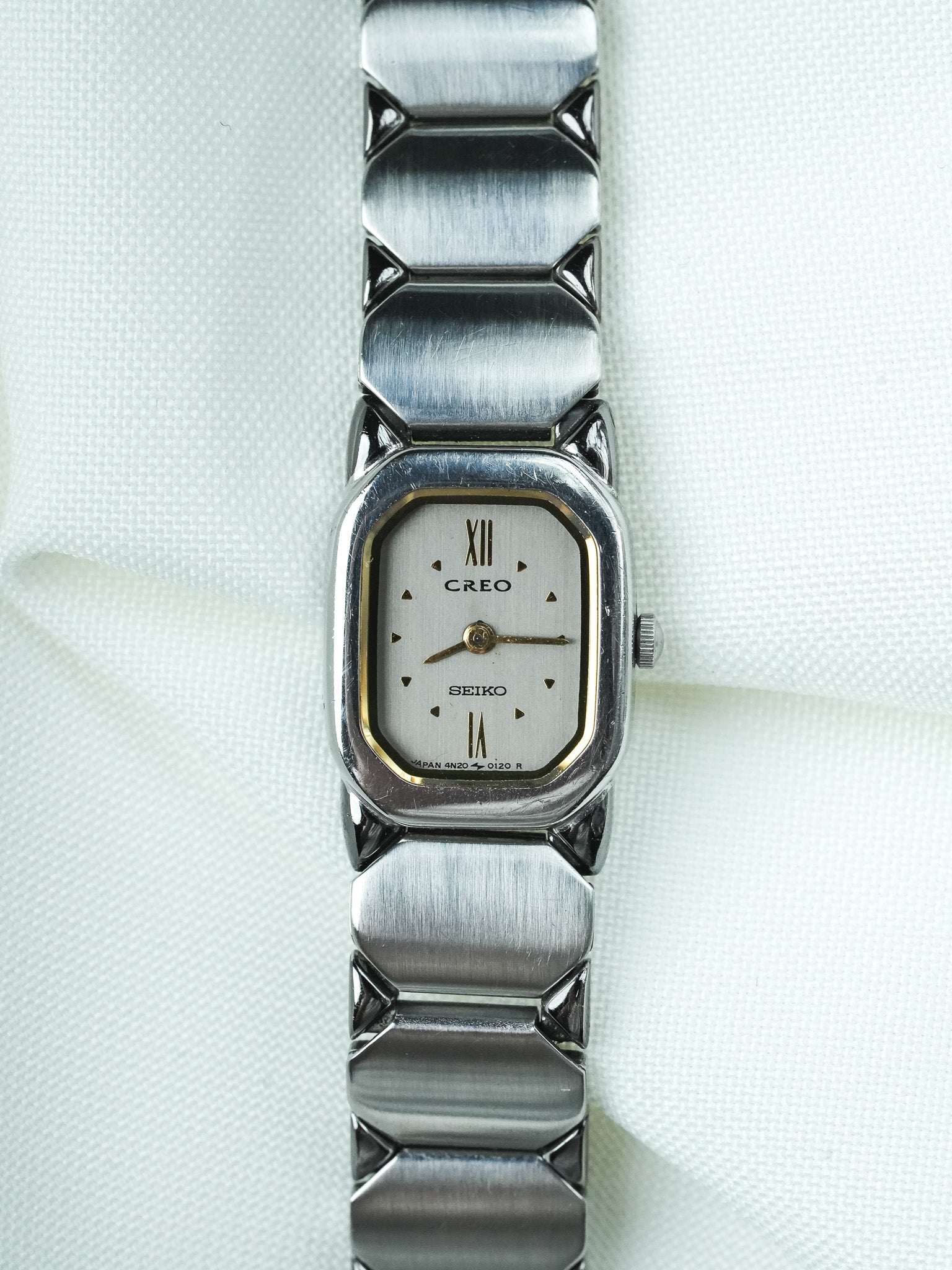 Montre Seiko Creo Vintage - Mini Montre Acier (1989) - Atelier Victor