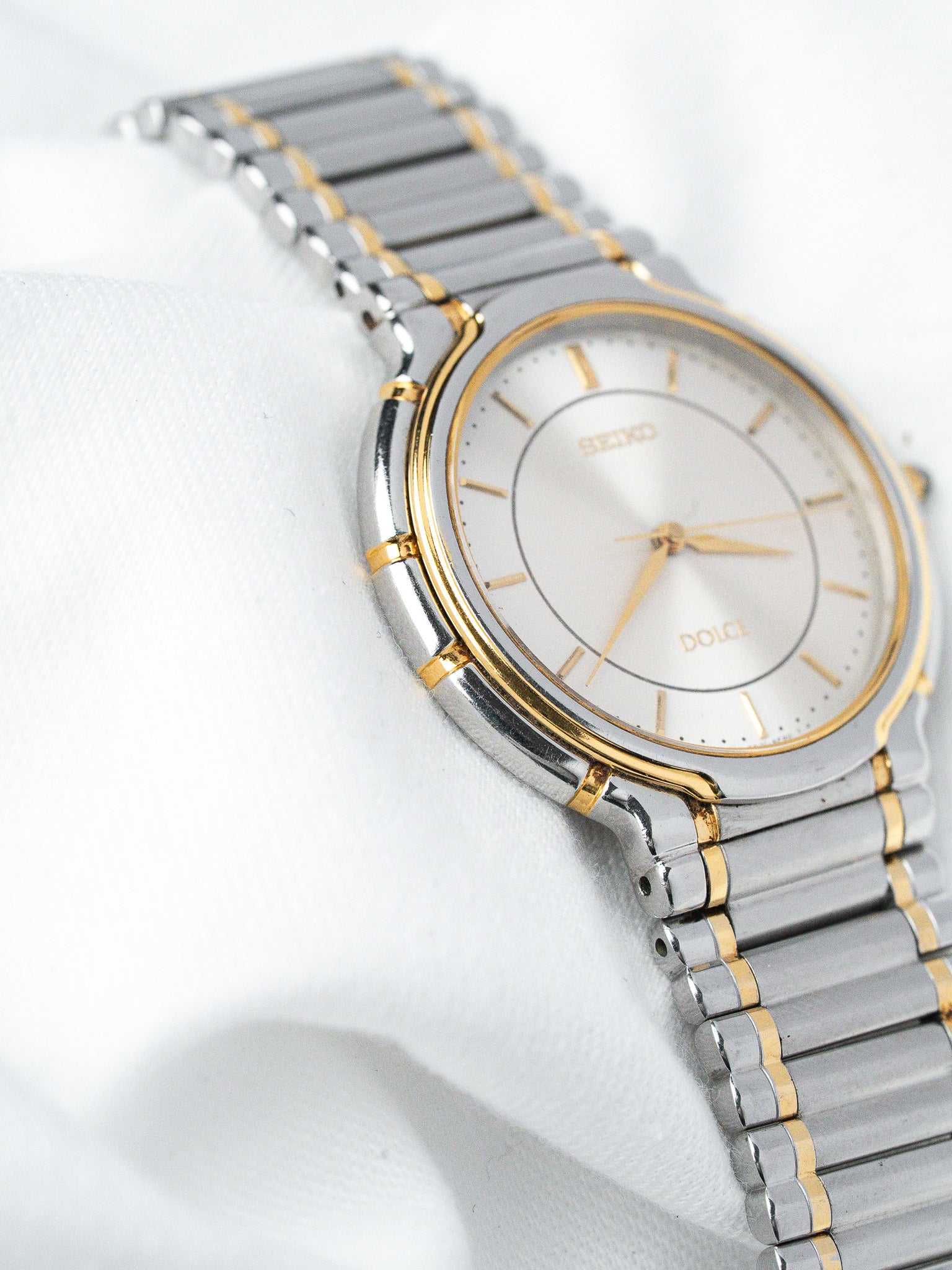 Montre Seiko Dolce 5E31-6C70 Bicolore — Cadran Deux Tons (1992)