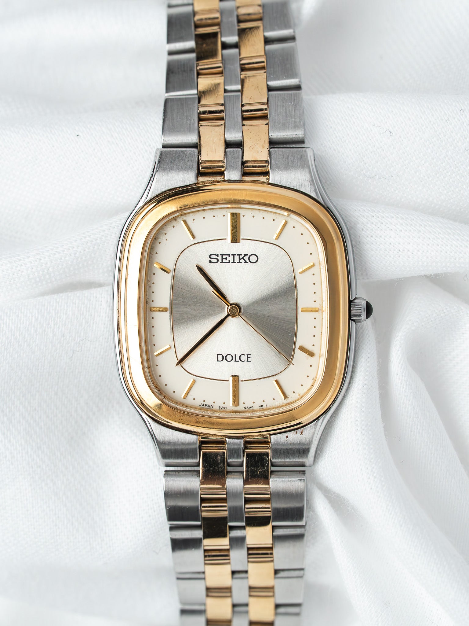 Montre Seiko Dolce 8J41-0AA0 Bicolore — Cadran Deux Tons (1997)