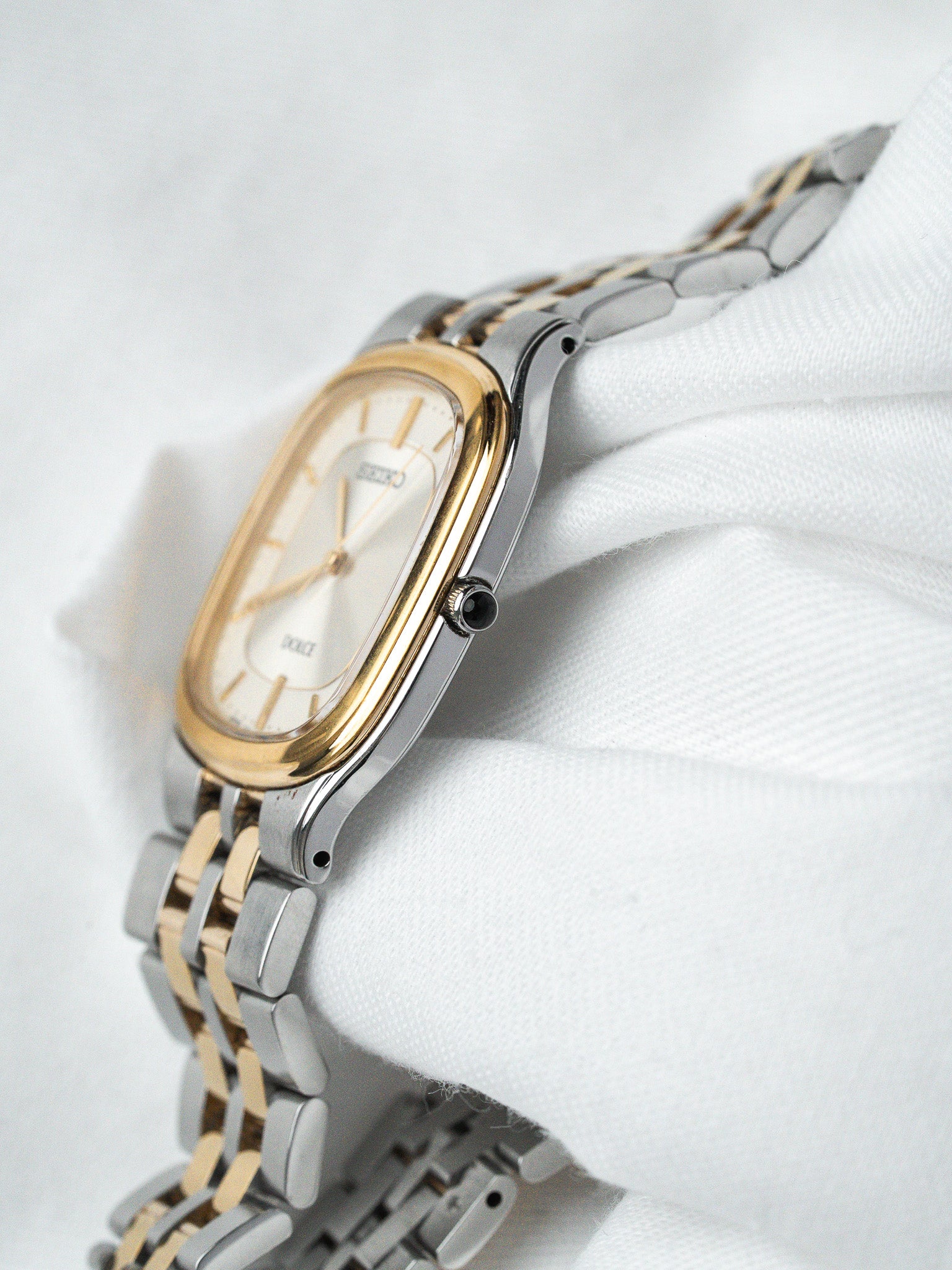 Montre Seiko Dolce 8J41-0AA0 Bicolore — Cadran Deux Tons (1997)