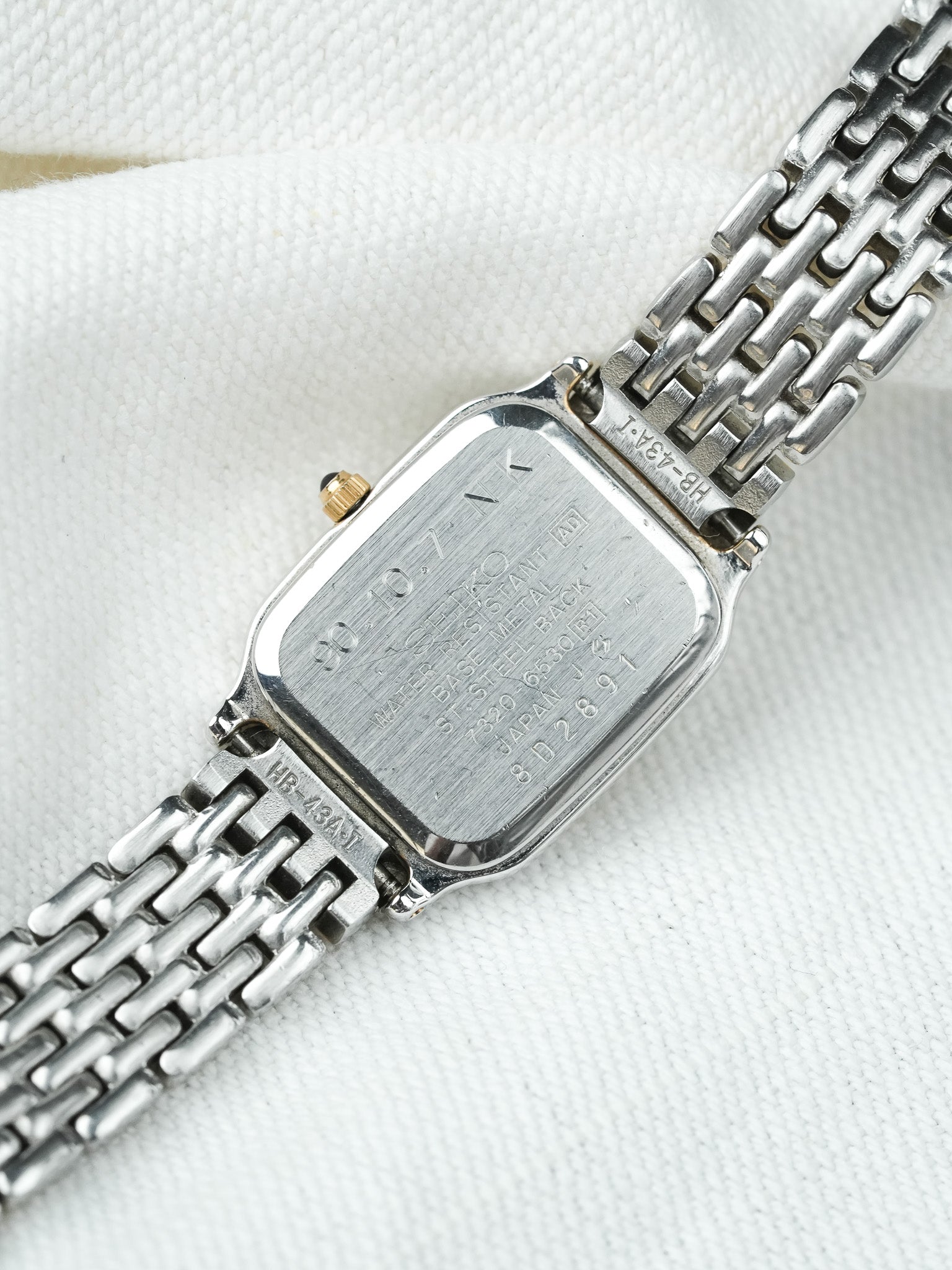 Montre Seiko Exceline Vintage - Maille Acier Or (1988) - Atelier Victor