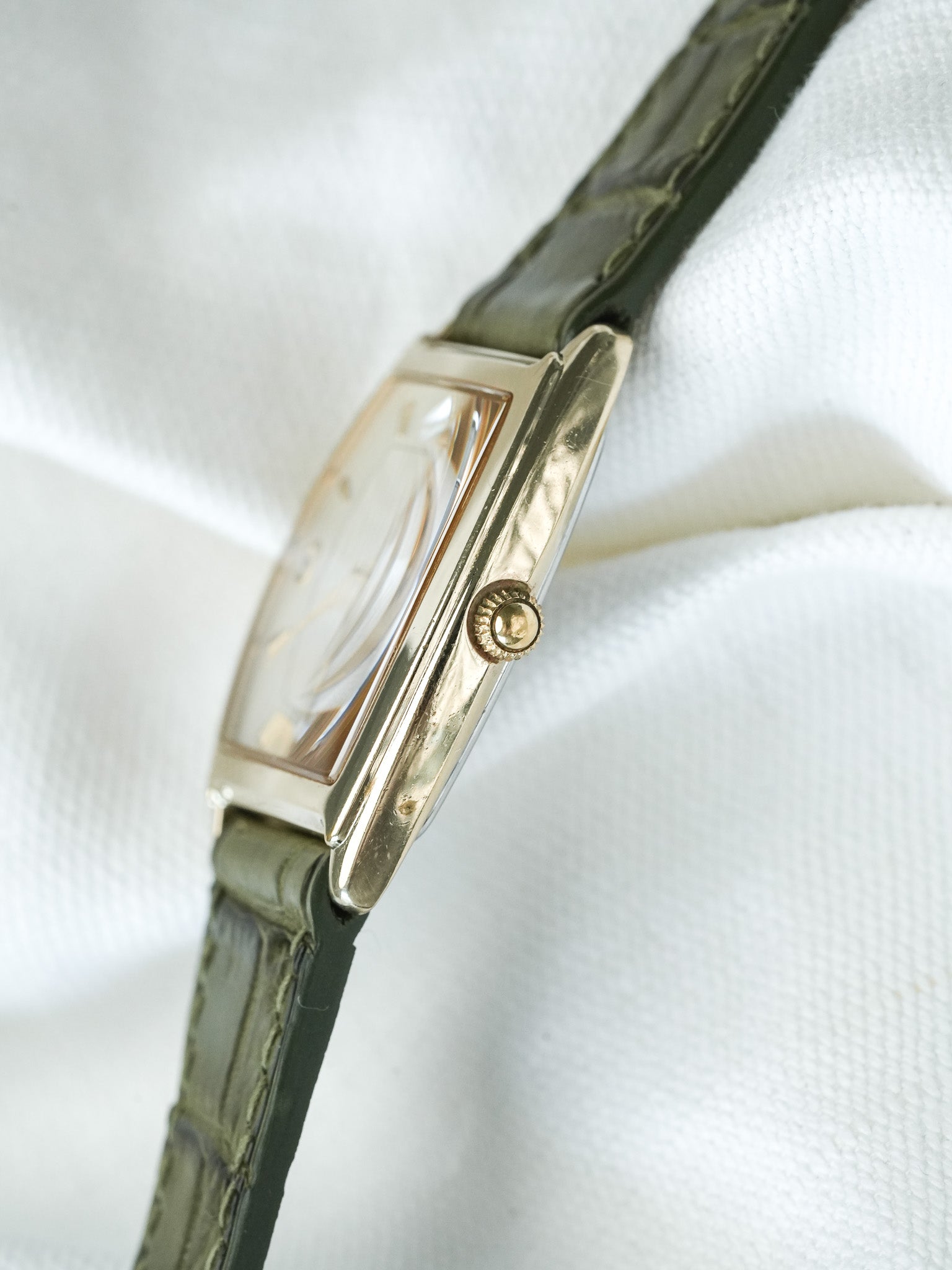 Montre Seiko Lucent Vintage - Tonneau Or Guilloché (1997) - Atelier Victor
