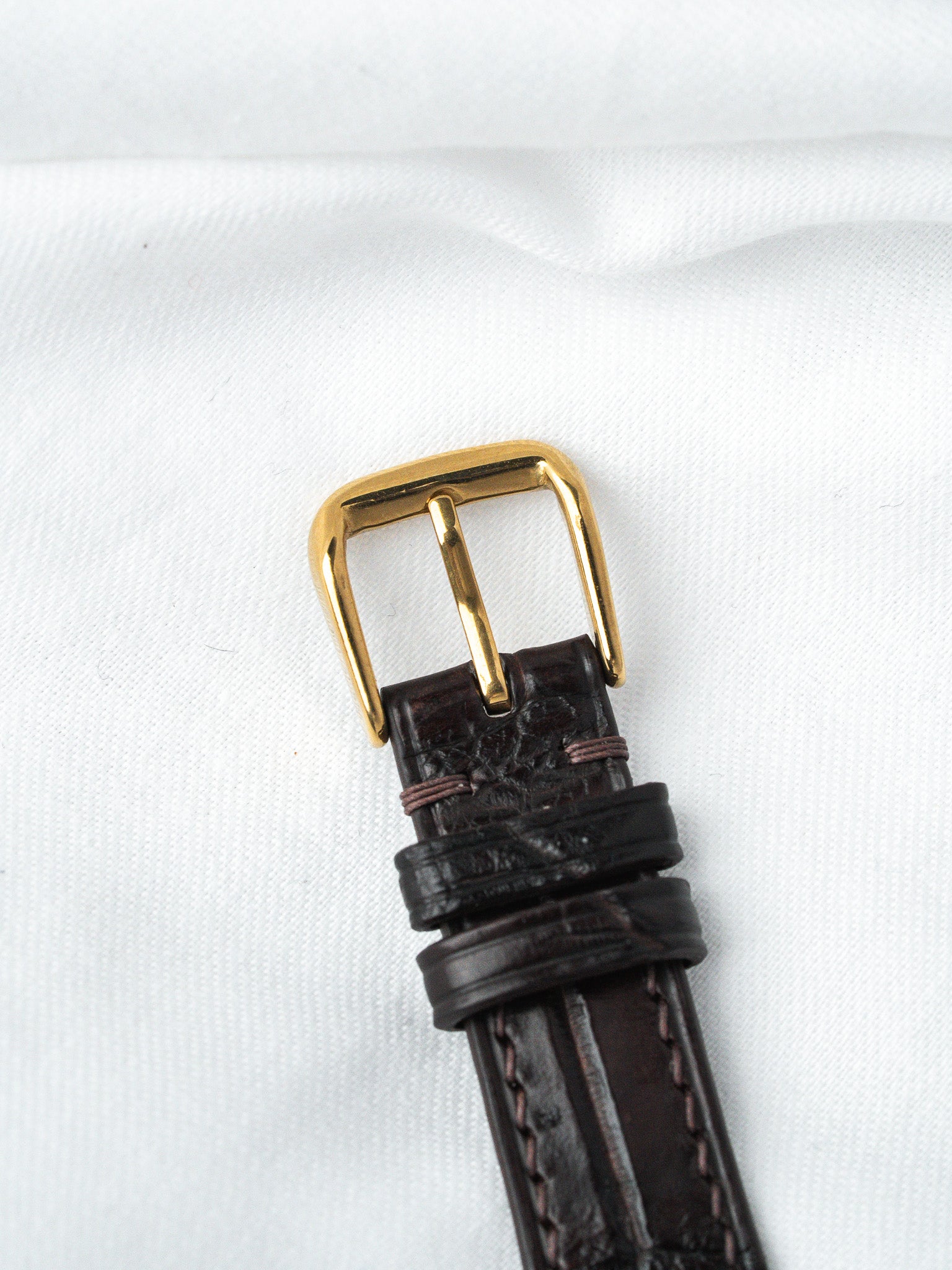 Orologio Seiko in Oro Poligonale — Quadrante con numeri romani (1986)
