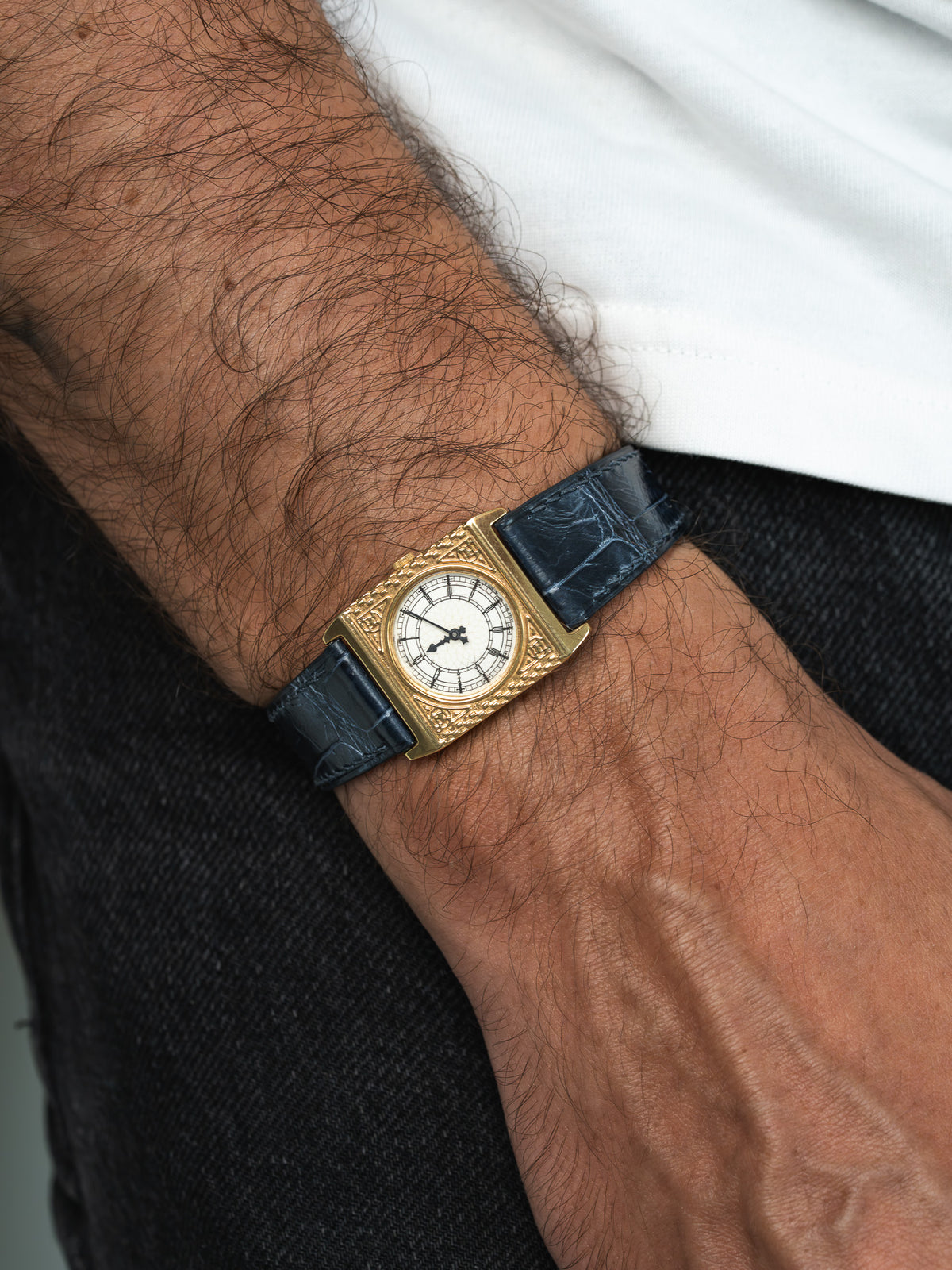 محمولة على المعصم، منظر عام - ساعة Seiko Big Ben 5P30-6150 - Atelier Victor