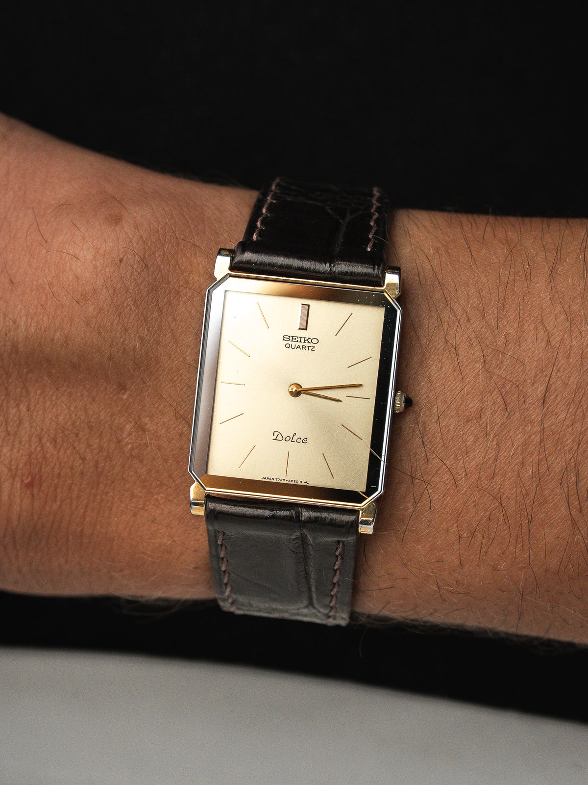 محمولة على المعصم - ساعة Seiko Dolce 7730-5020 فينتاج - Atelier Victor