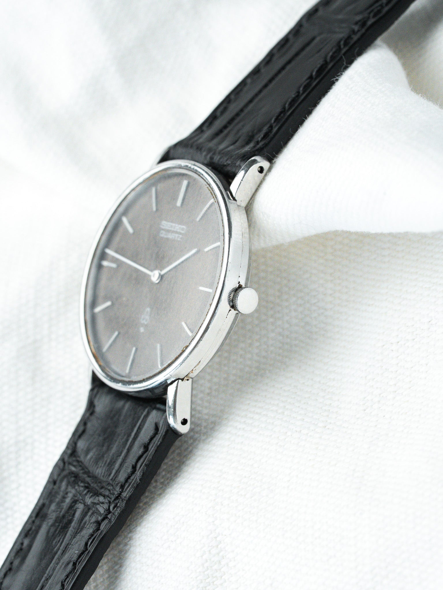 Montre Seiko Vintage - Ronde Acier Chocolat 4130-8000 (1975) - Atelier Victor