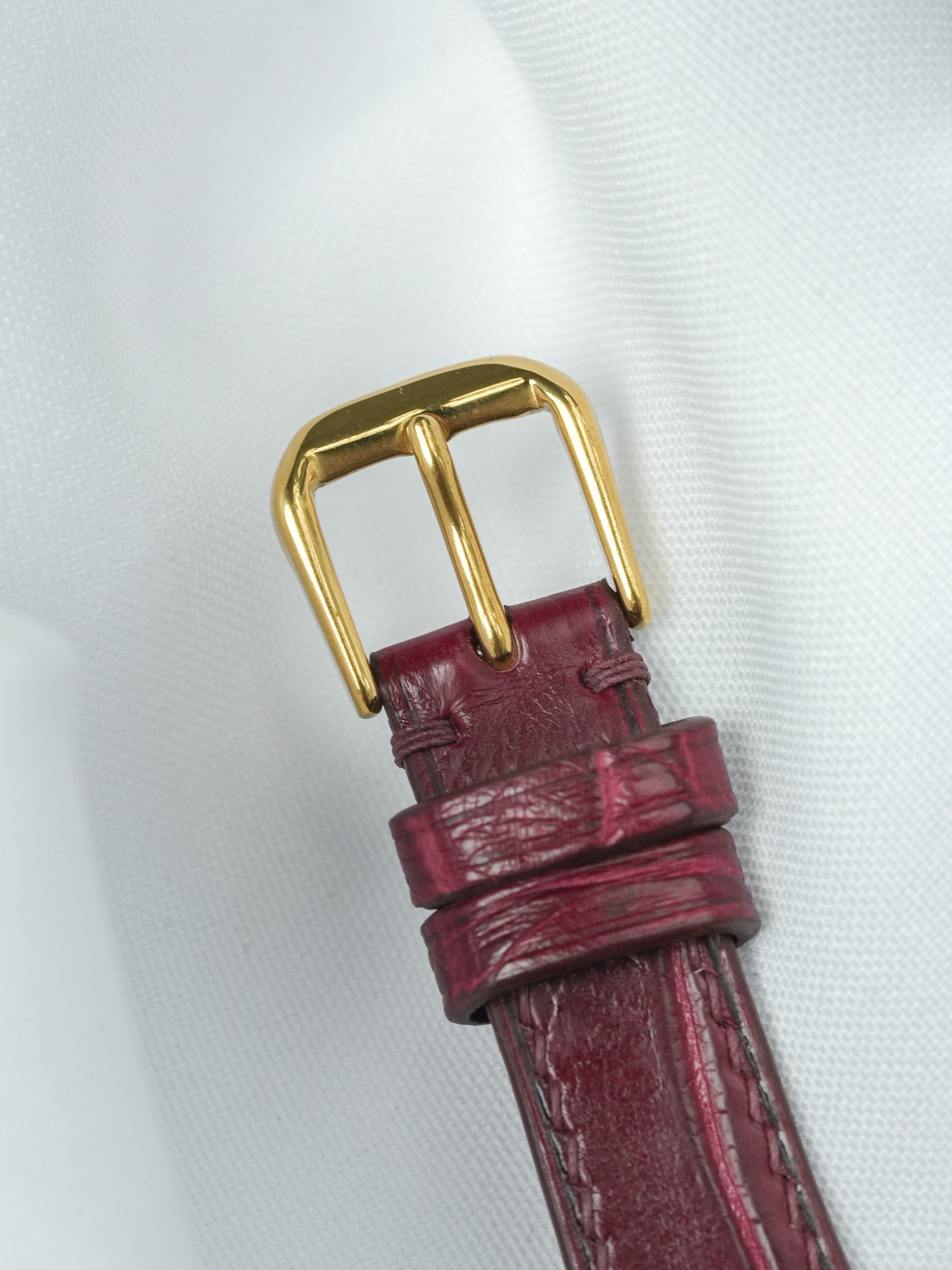 Reloj Vintage Seiko - Tank chapado en oro romano (1987)