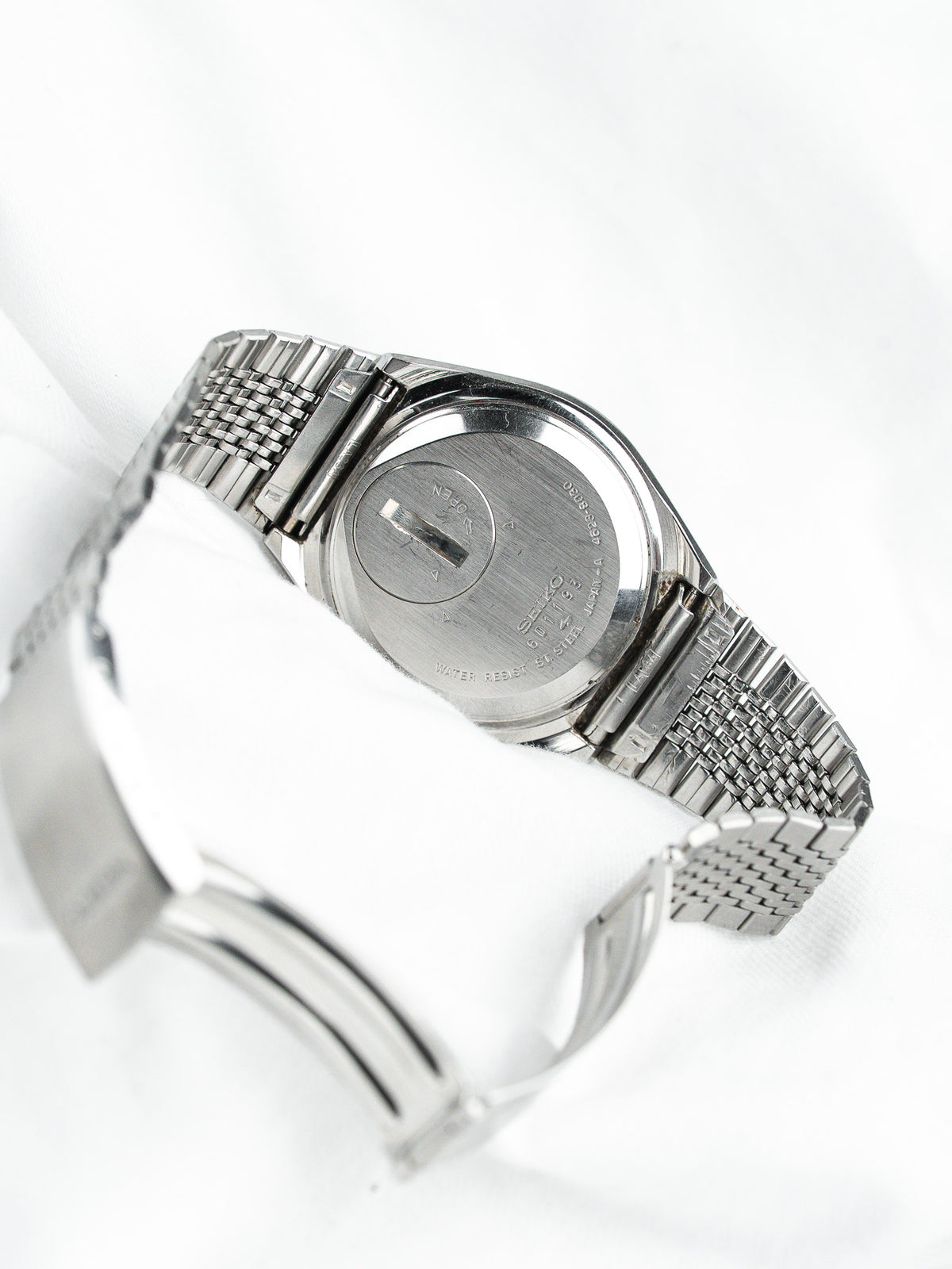ظهر العلبة الفولاذي - ساعة Seiko فينتاج Type II 4623-8030 - Atelier Victor