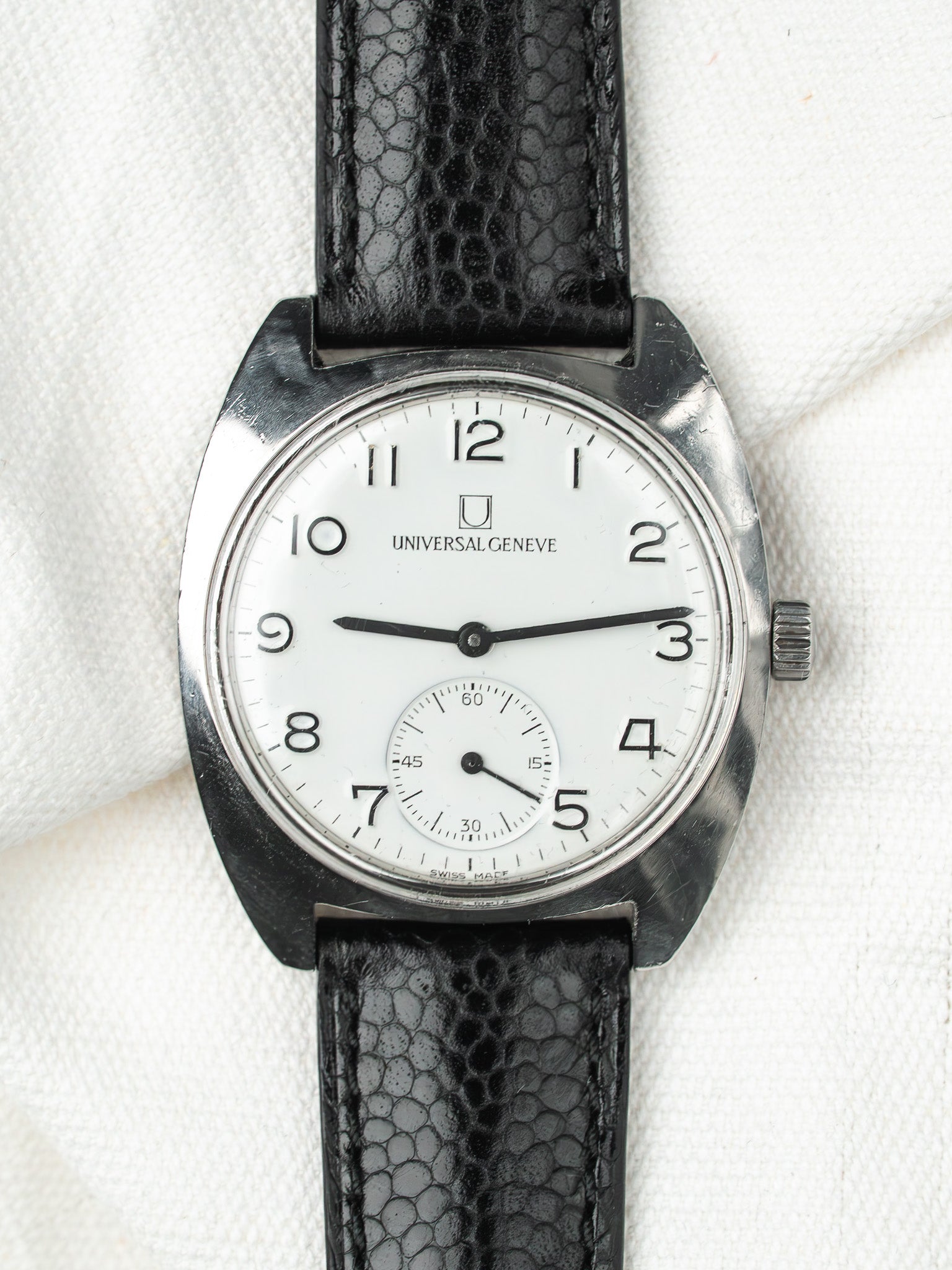 Montre Universal Genève FS Vintage - Mark 2 Acier 36mm (1964-1975) - Atelier Victor
