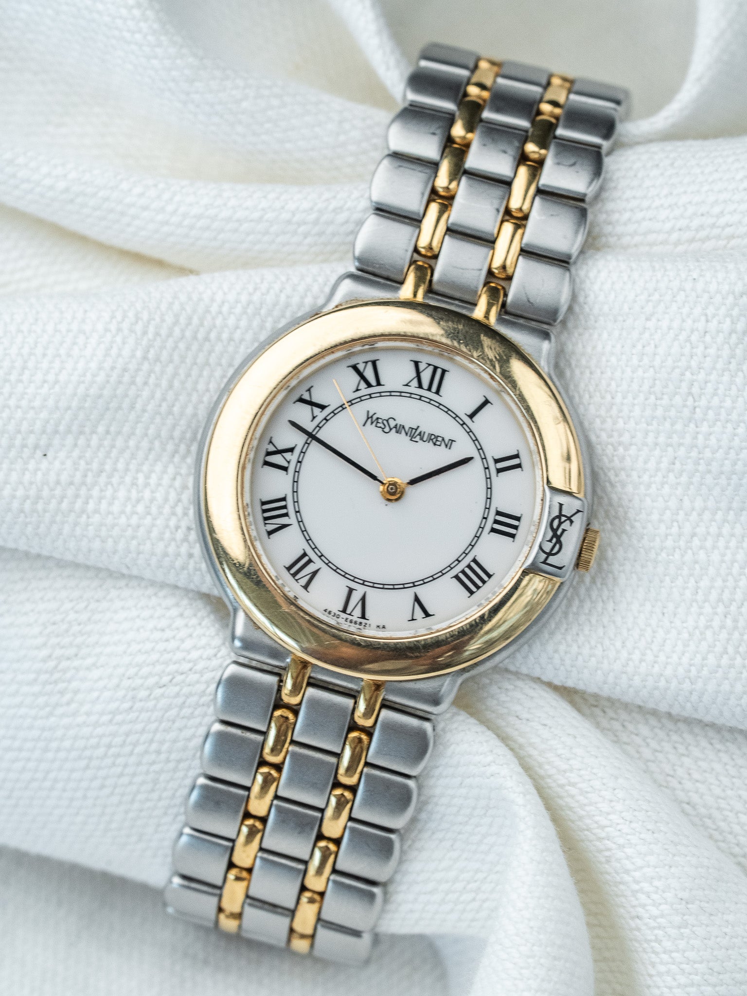 Montre YSL Vintage - Acier Bicolore 32mm (1991) - Atelier Victor