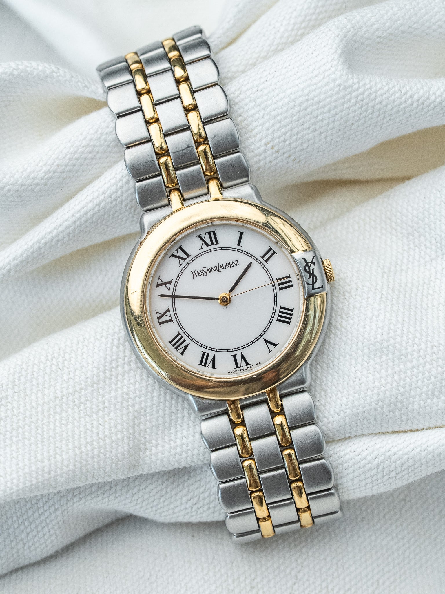 Montre YSL Vintage - Acier Bicolore 32mm (1991) - Atelier Victor